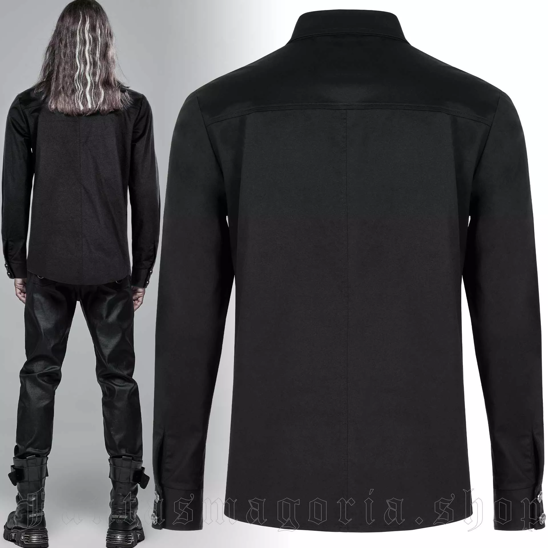 Punk Rave Rebel Heart Shirt – Bild 2