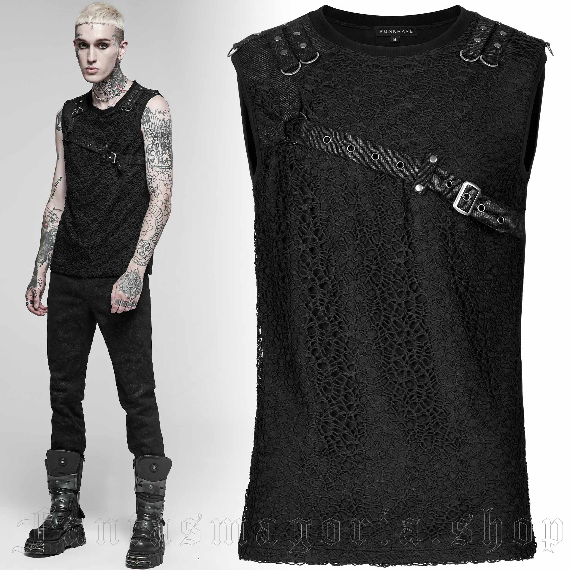 Punk Rave Deviant Behaviour Top