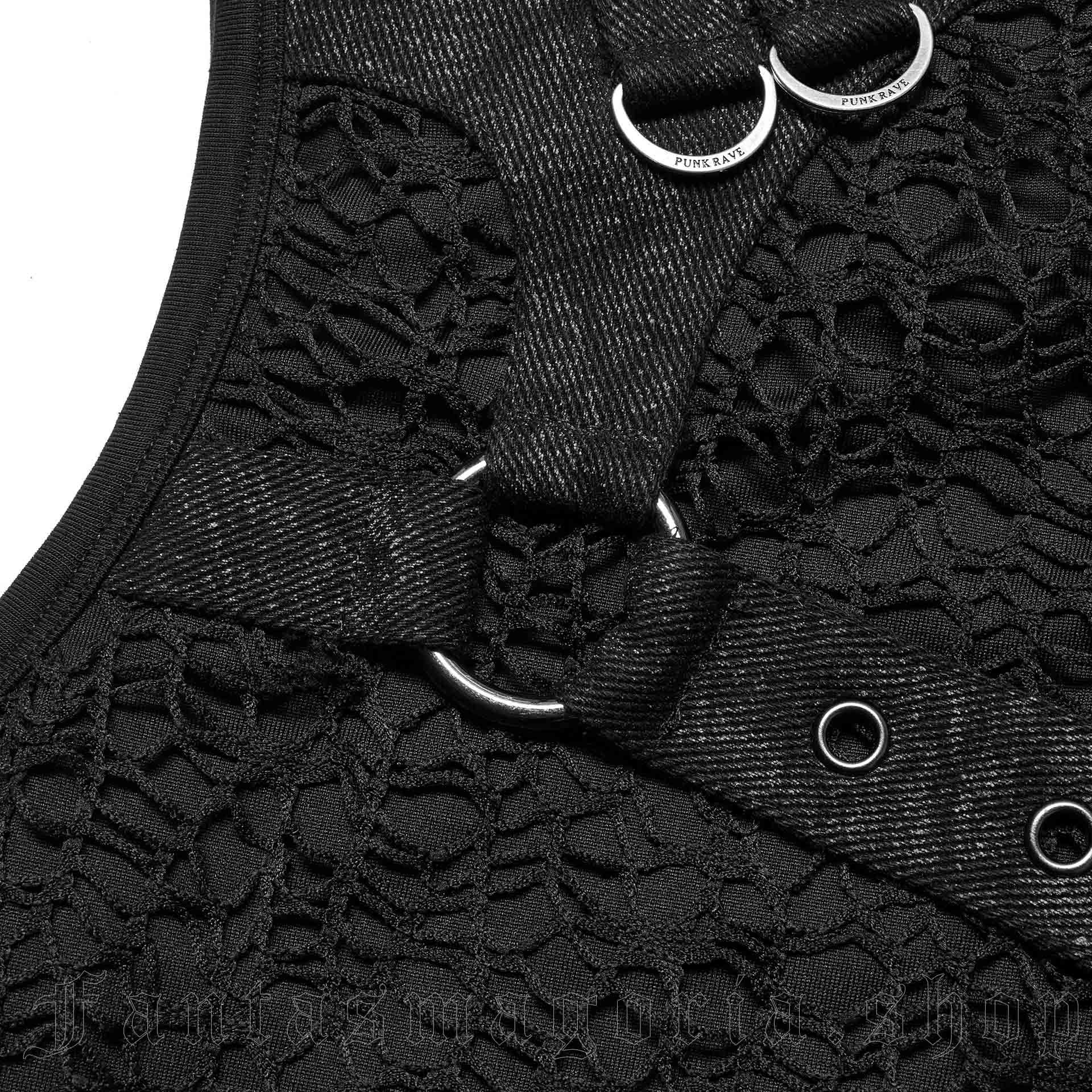 Punk Rave Deviant Behaviour Top – Bild 6