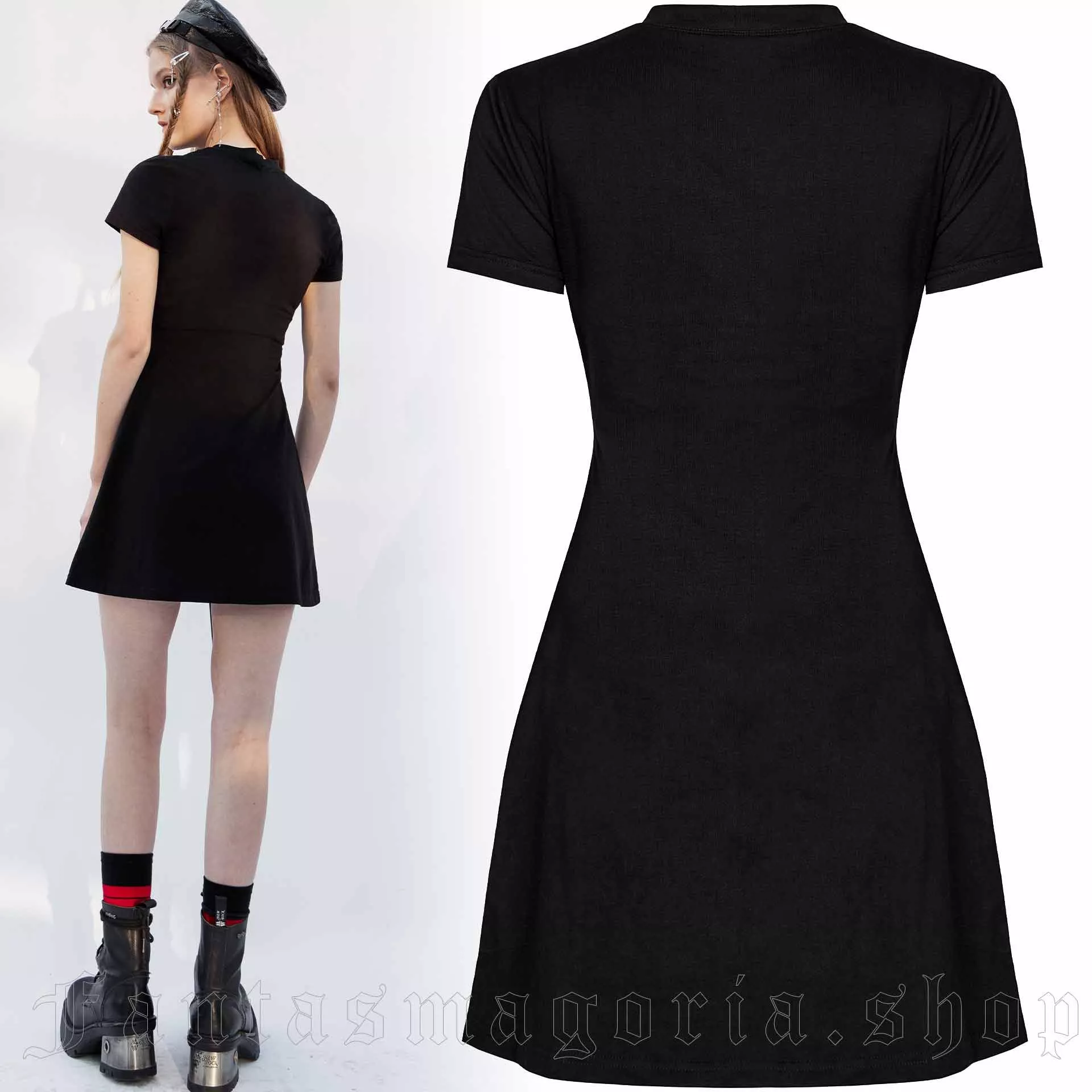 Punk Rave Disillusion Dress – Bild 2
