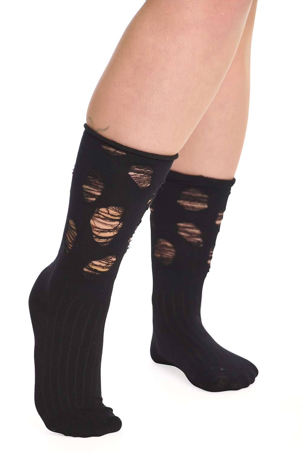 Banned Dystopian Distressed Socks