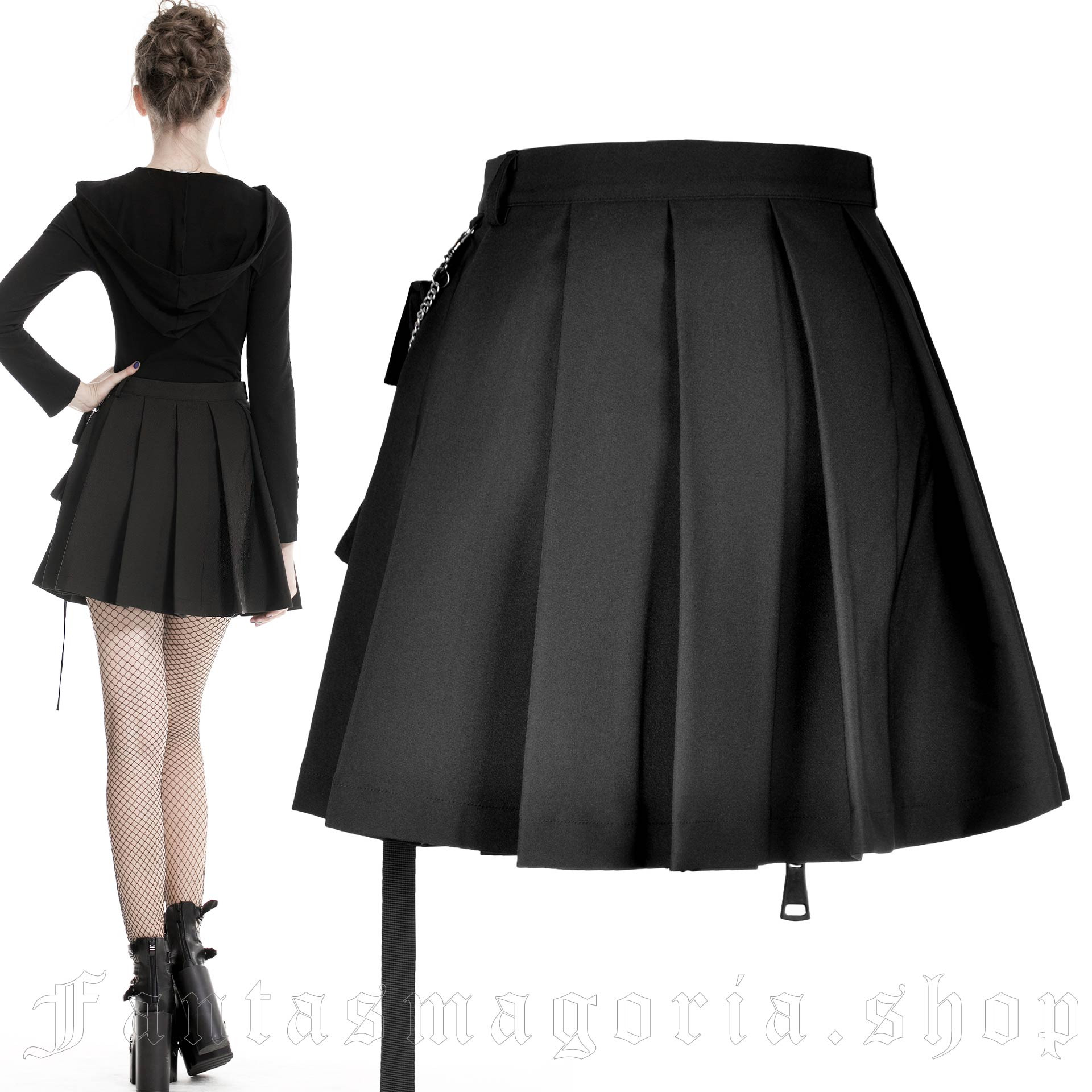 Dark In Love Antagonist Skirt – Bild 2