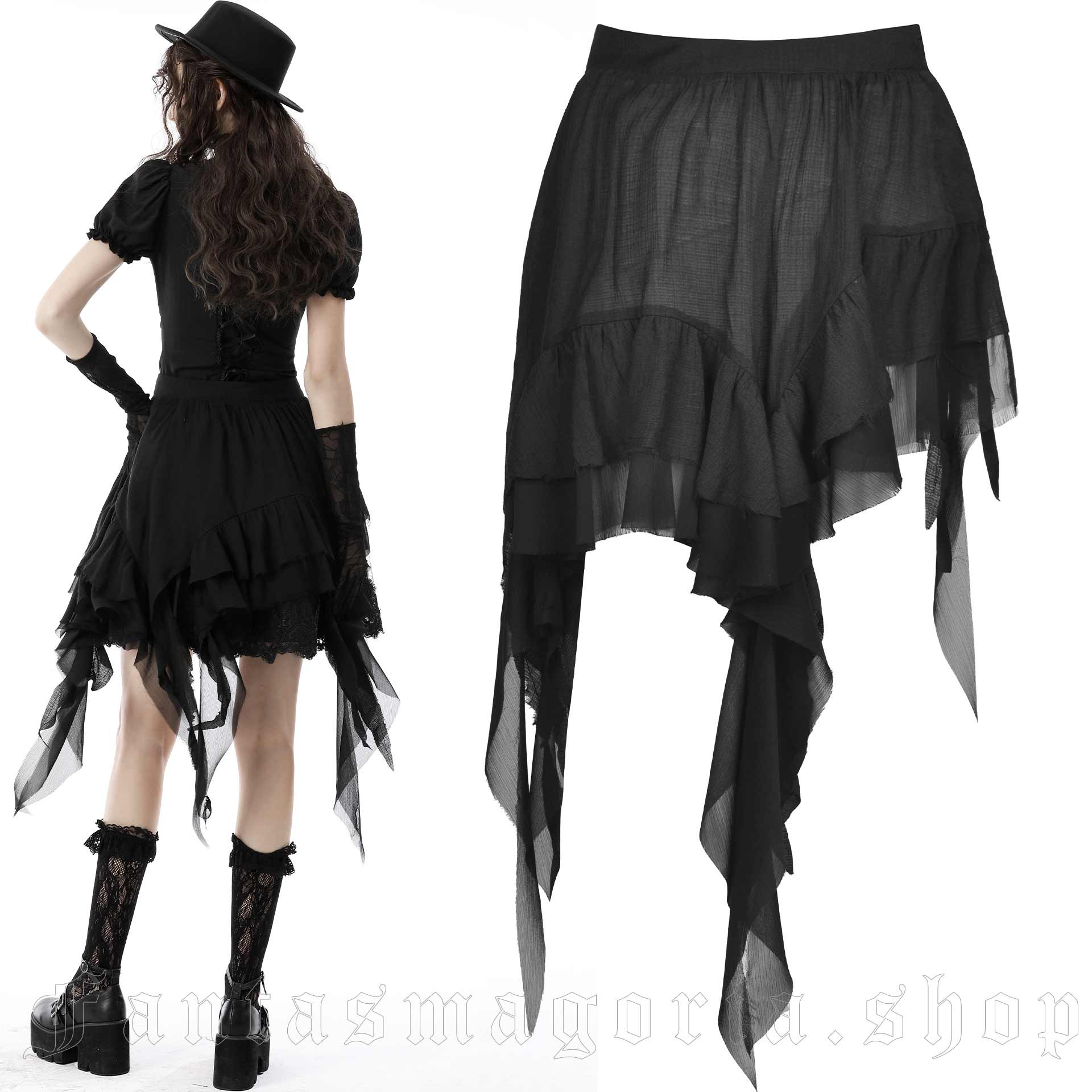 Dark In Love Miss Fortune Skirt – Bild 2