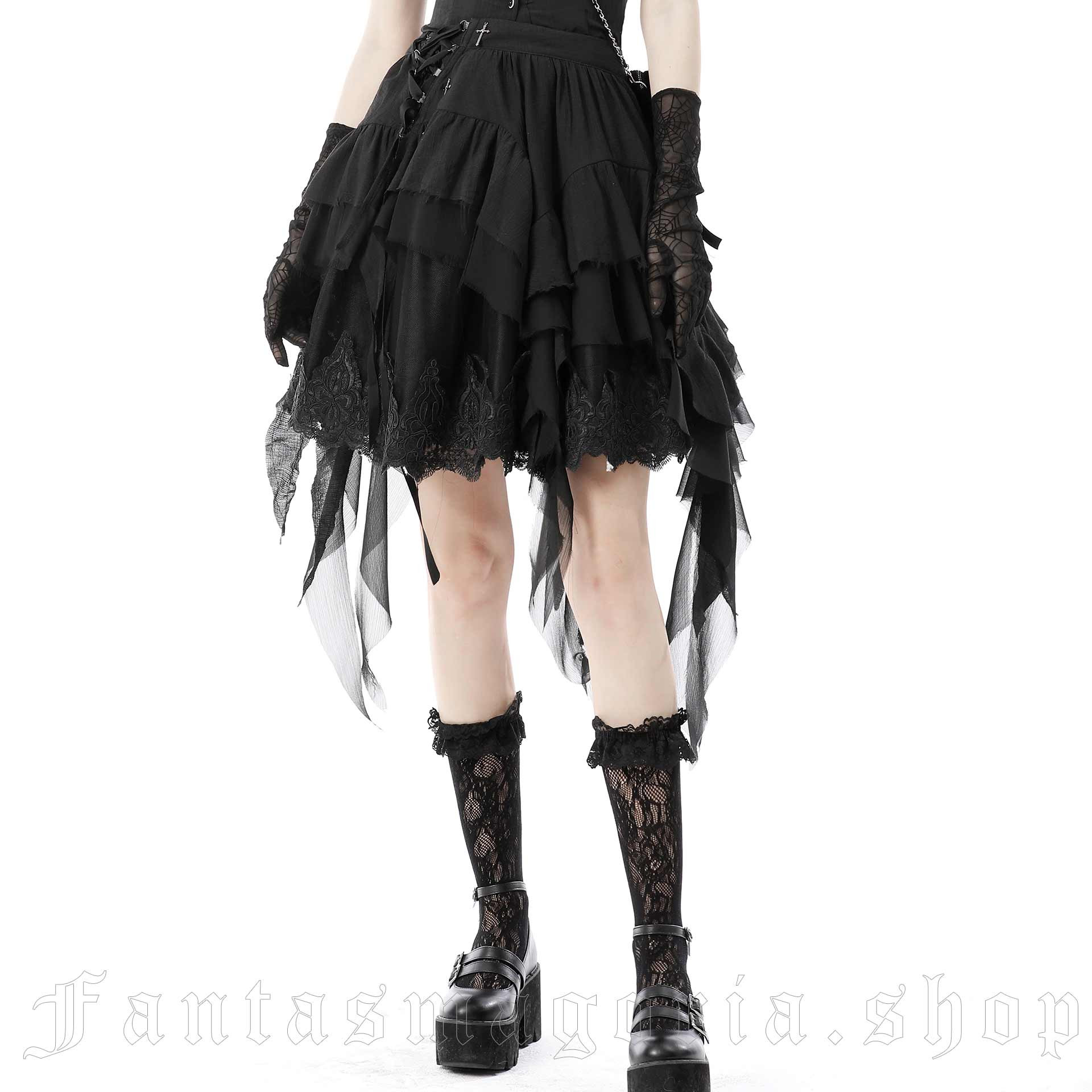 Dark In Love Miss Fortune Skirt – Bild 3