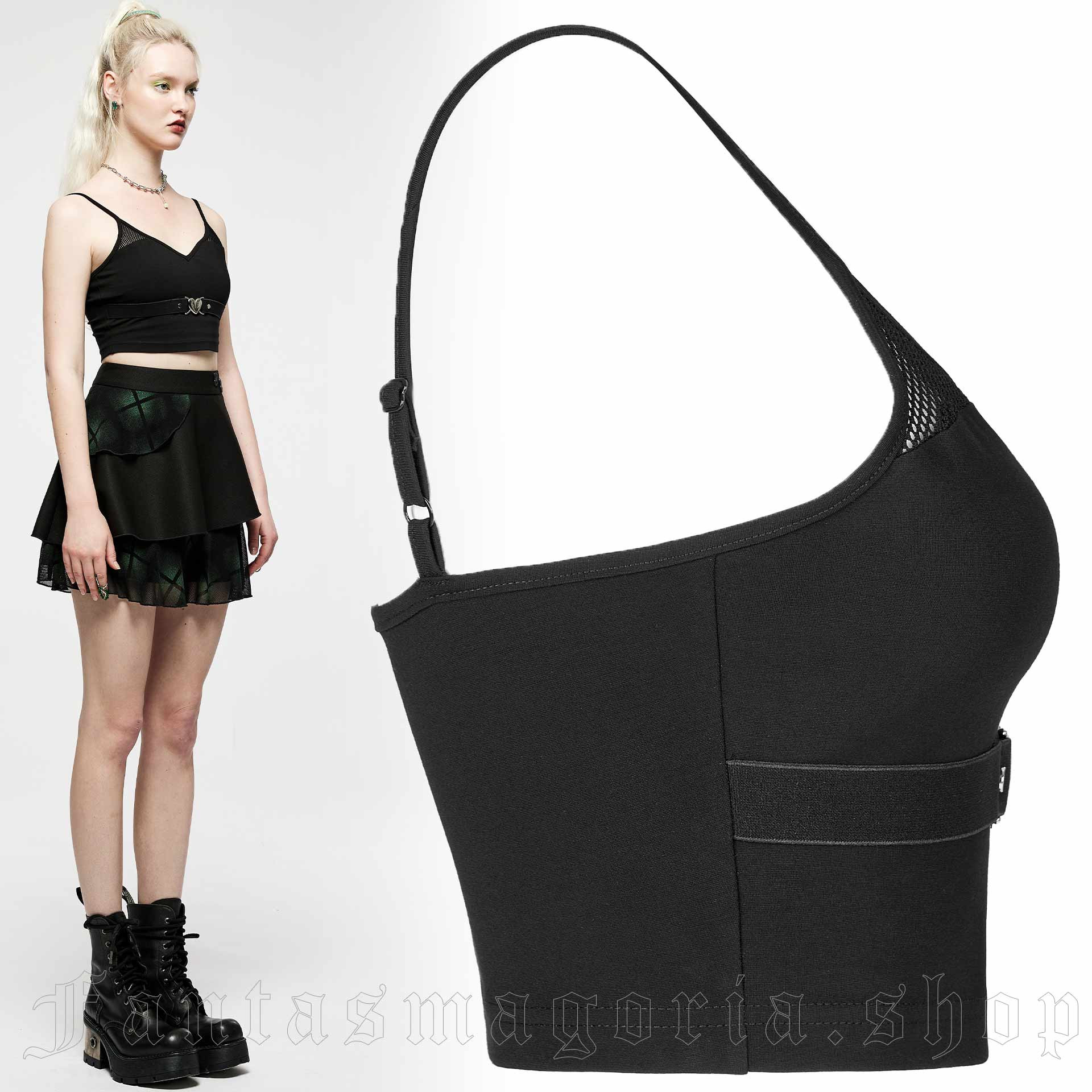 Punk Rave Blackheart Top – Bild 2