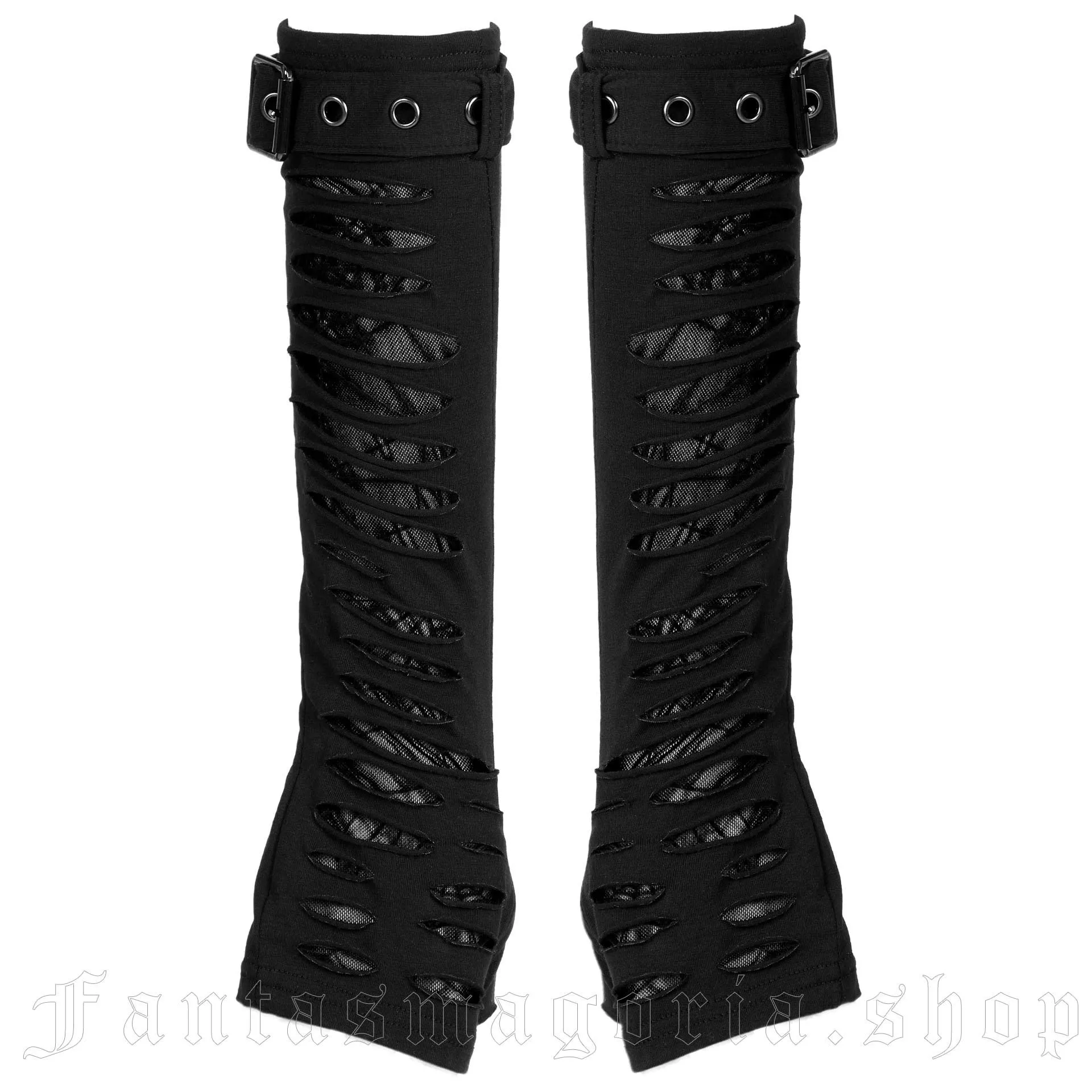 Punk Rave Black Widow Gloves