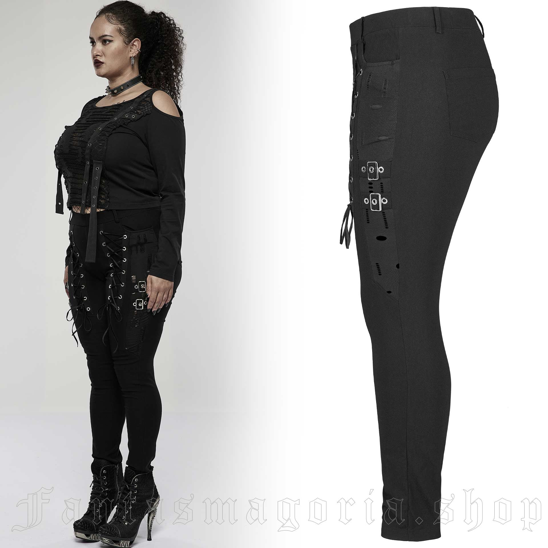 Punk Rave Rage Age Leggings - Image 3