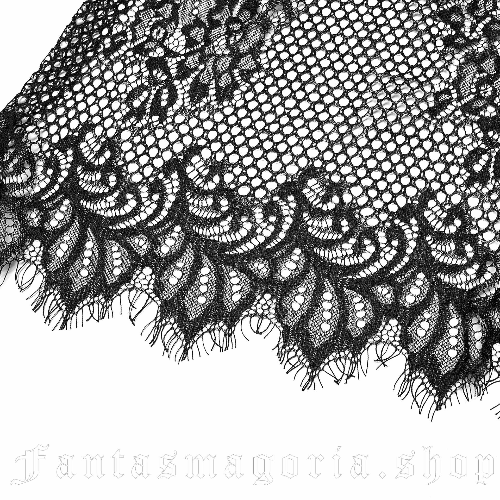 Punk Rave Spells and Laces Skirt – Bild 5