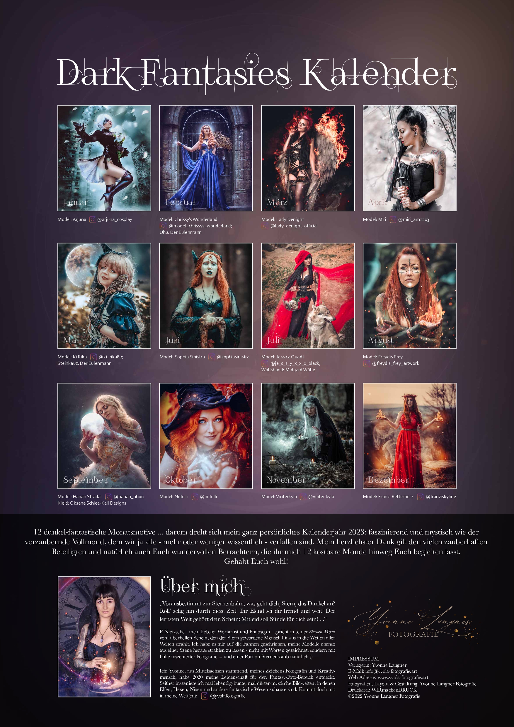 Dark Fantasies Kalender 2023 – Bild 5
