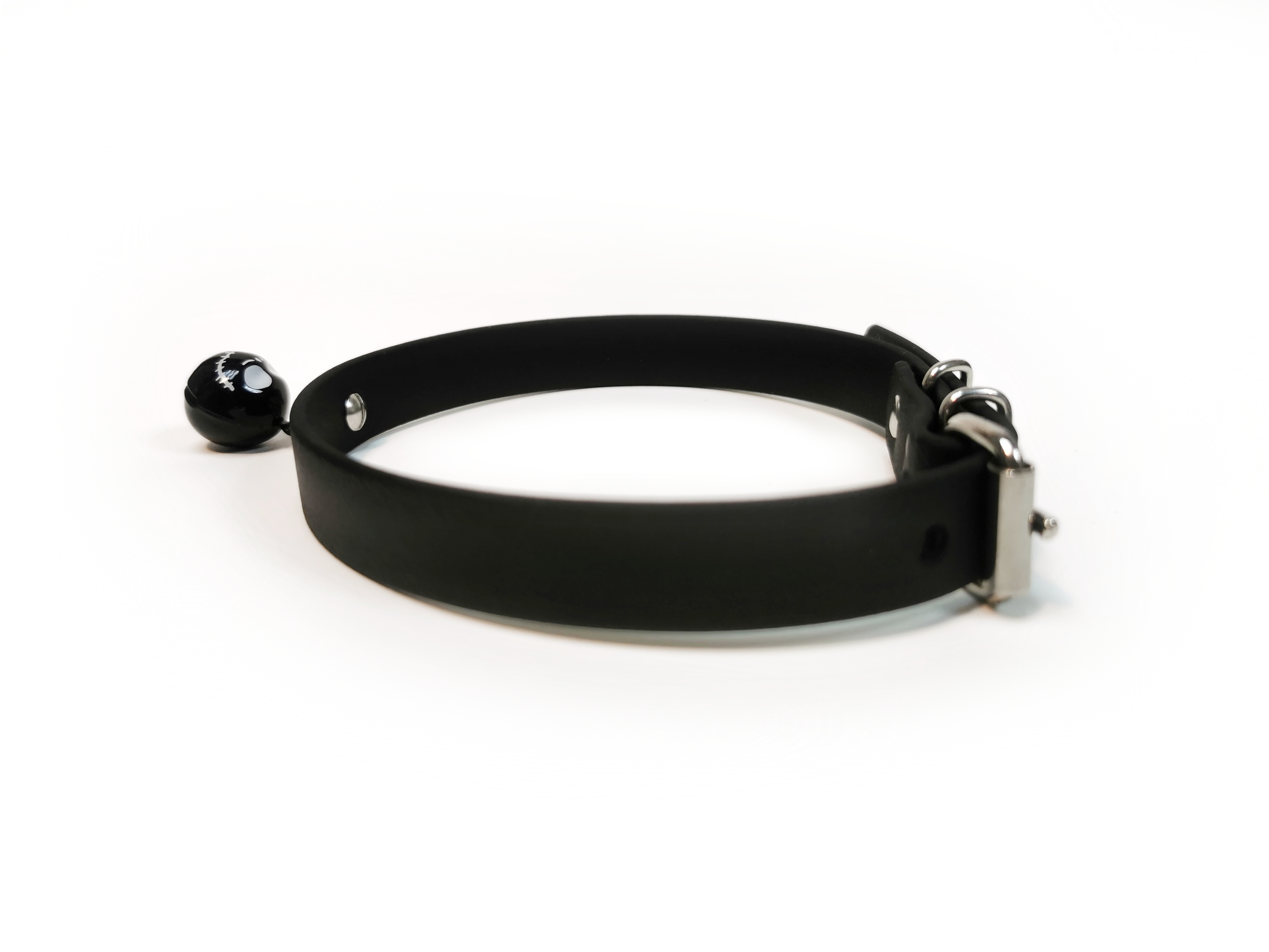 Sacred Sins Choker mit Jack Skellington Glocke schwarz – Bild 2