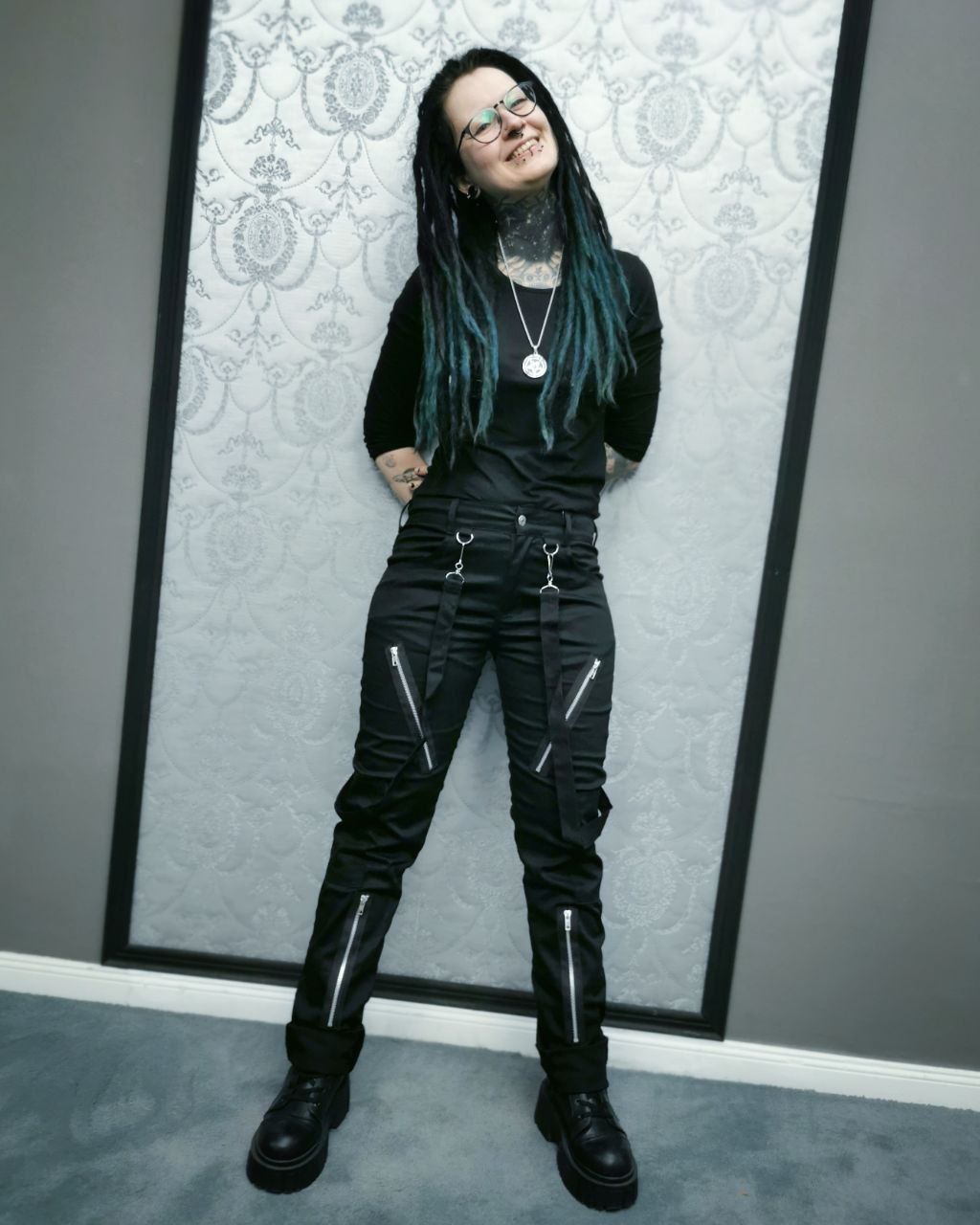 Black Pistol Punk Pants – Bild 3