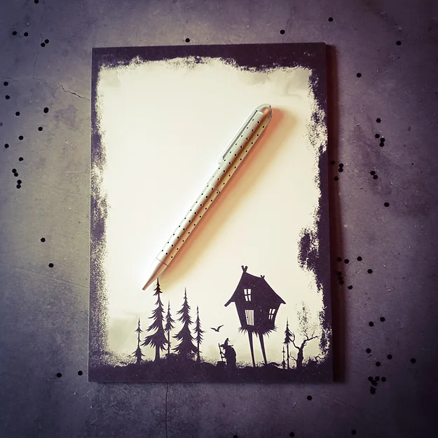 Dunkle.Seelen.Liebe Notizblock Baba Jaga – Bild 2