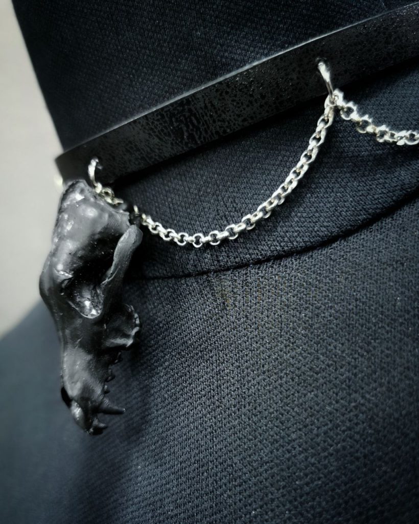 Smiffys Bayerische Fräulein Choker – Schwarz Mit Edelweißblume, Einheitsgröße, Für Dirndl-Kostüme