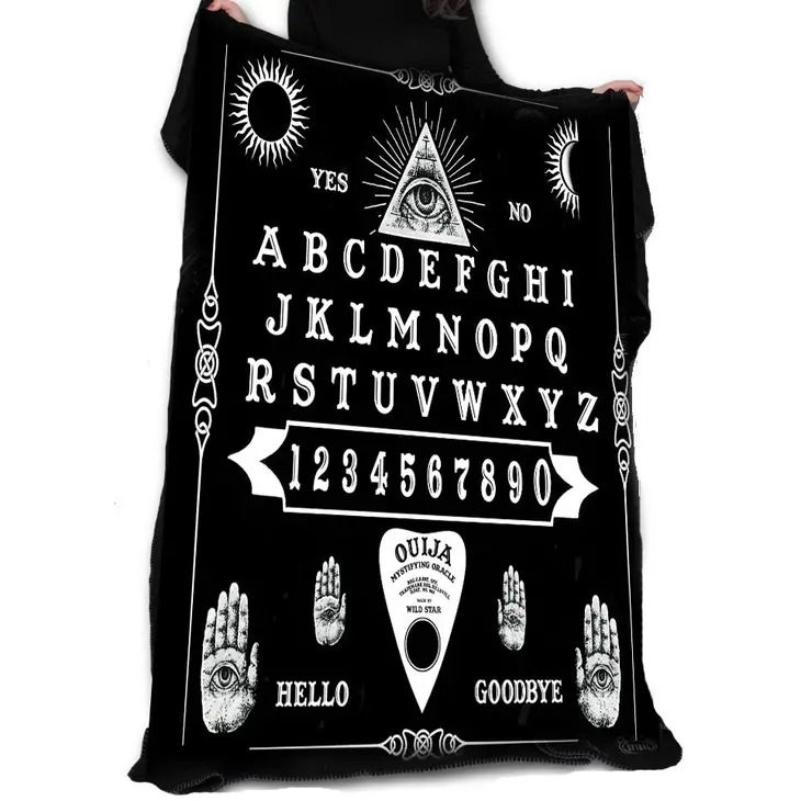 Ouija Board Fleece Überwurf