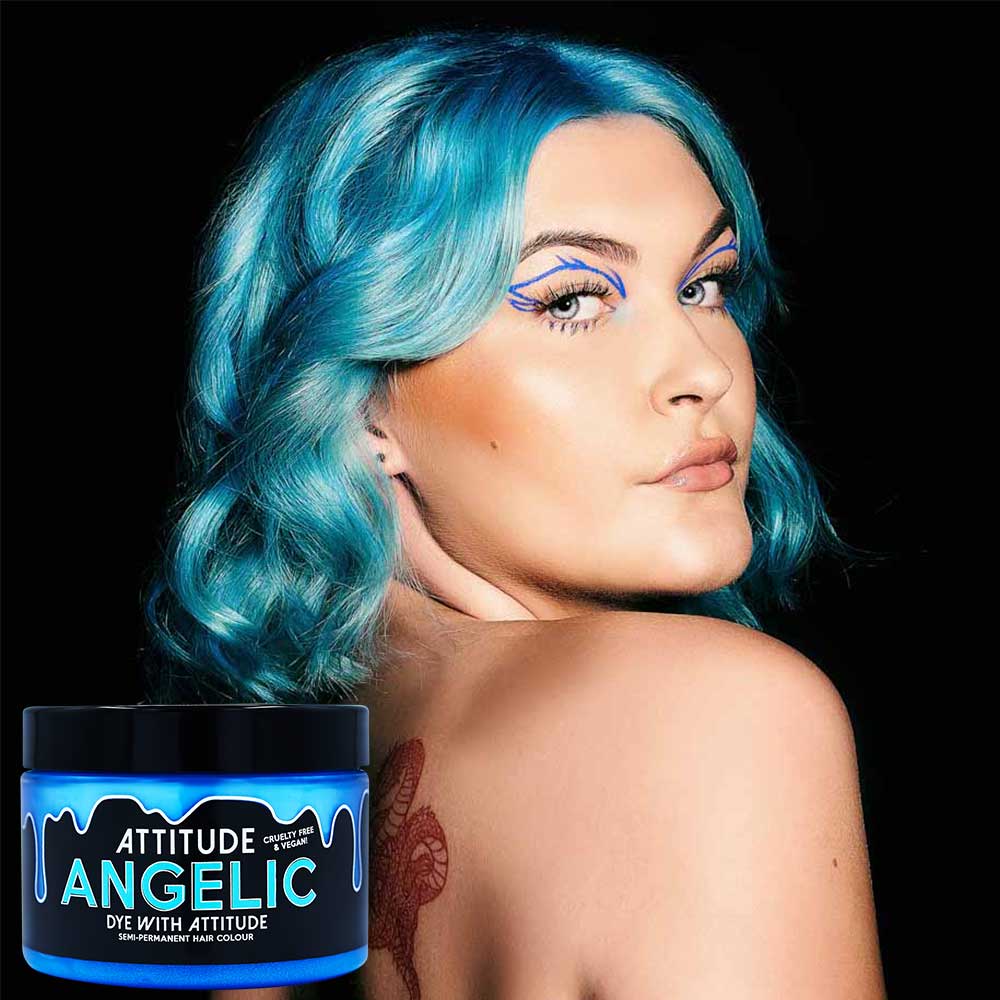 Attitude Angelic Pastel Blue Hair Dye