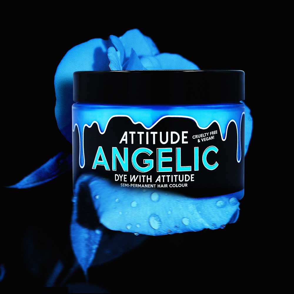 Attitude Angelic Pastel Blue Hair Dye – Bild 2
