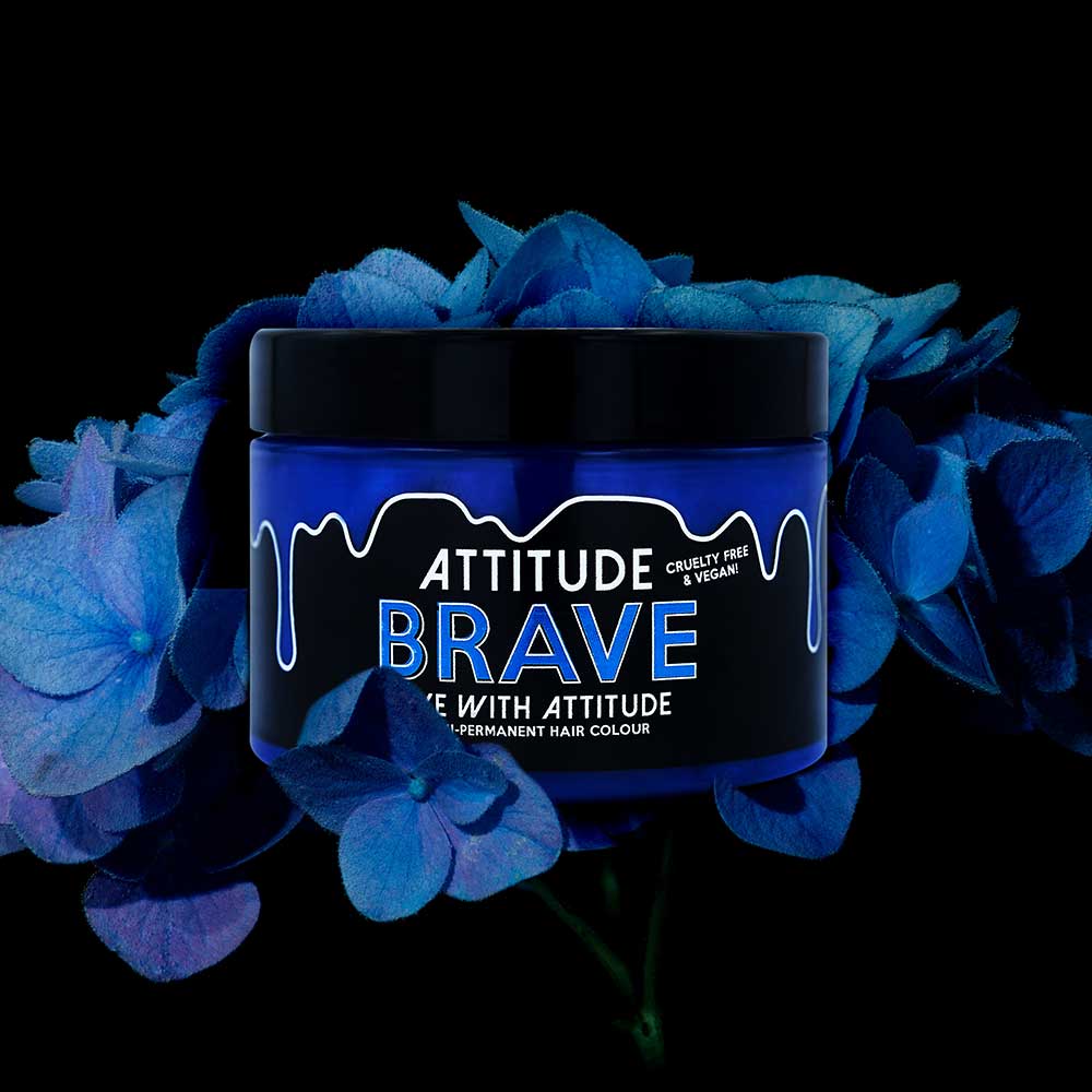 Attitude Brave Blue Hair Dye – Bild 2