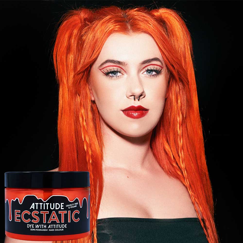 Attitude Ecstatic Orange Hair Dye