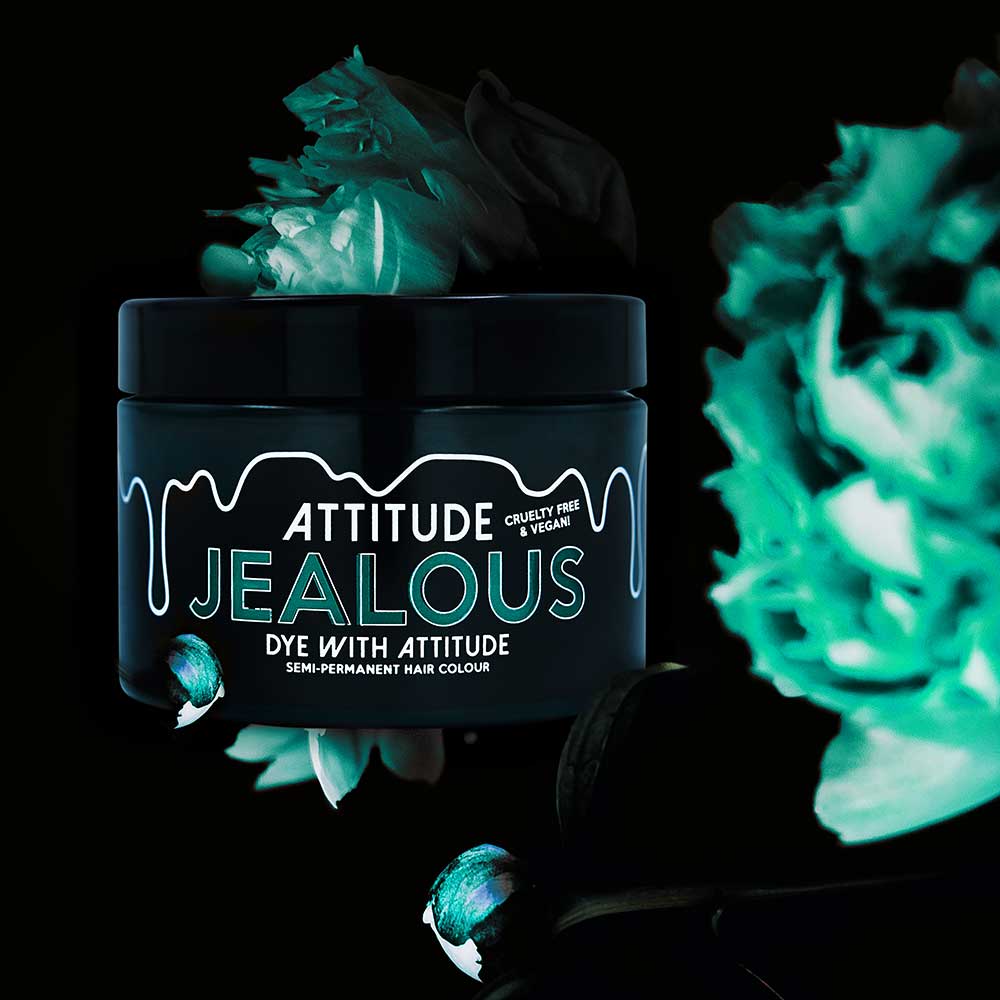 Attitude Jealous Green Hair Dye – Bild 2