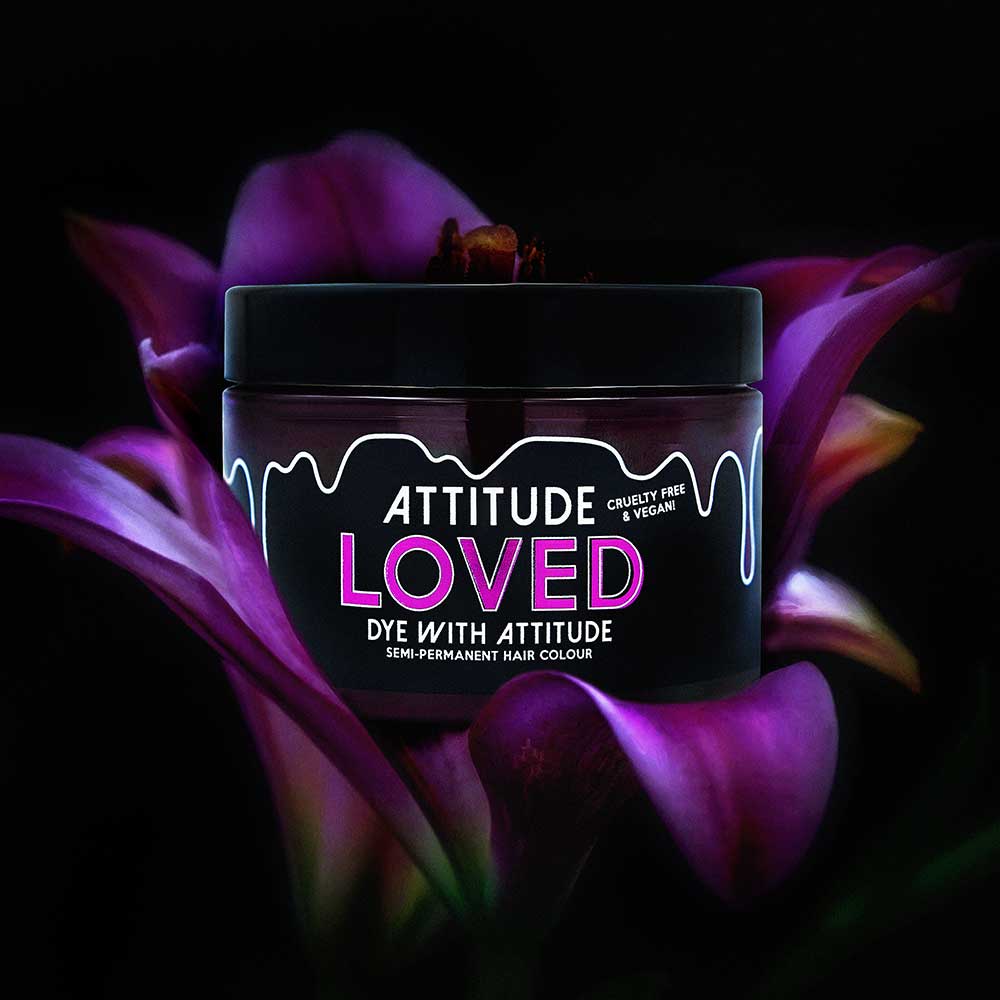 Attitude Loved Pink Hair Dye – Bild 2