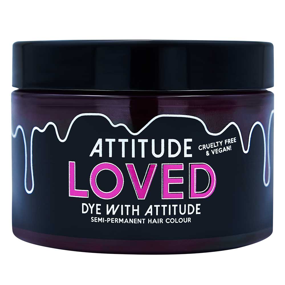 Attitude Loved Pink Hair Dye – Bild 3