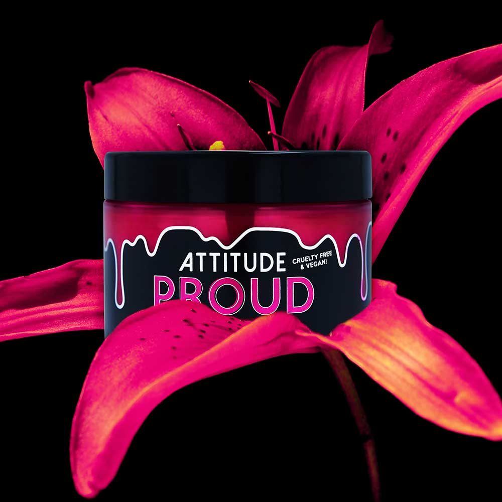 Attitude Proud UV Pink Hair Dye – Bild 2