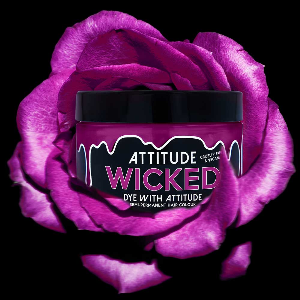 Attitude Wicked Purple Hair Dye – Bild 2