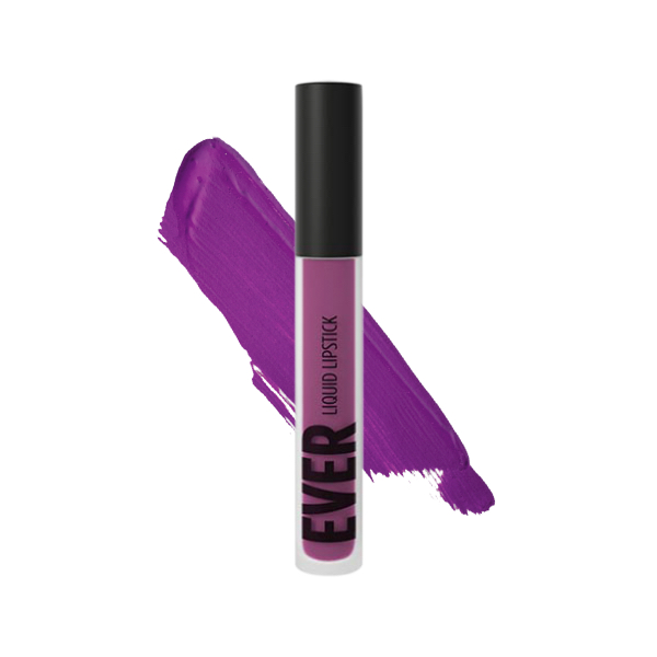 Ever Liquid Lipstick Mauna Loa Violet – Bild 3