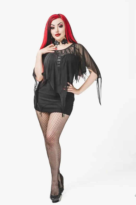 Necessary Evil Persephone Layer Top/Skirt