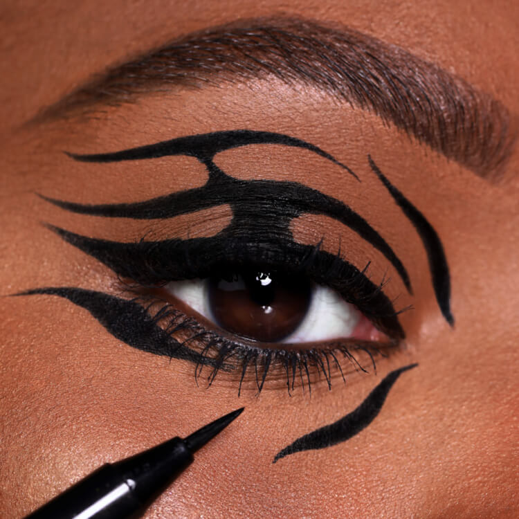 While Eyeliner Pen Black Nyctophilia Gothic Shop Hamburg