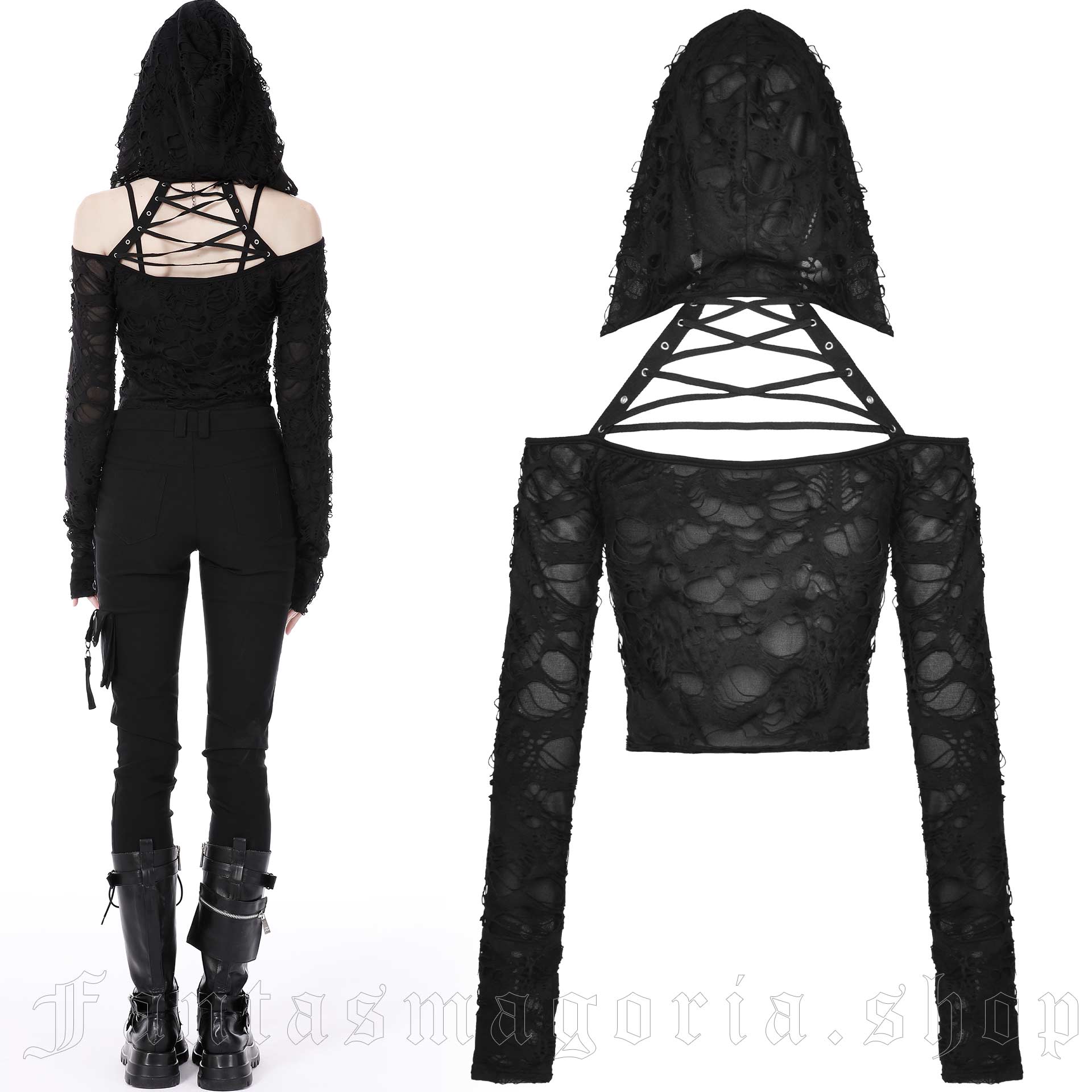 Dark In Love Ruination Top – Bild 2