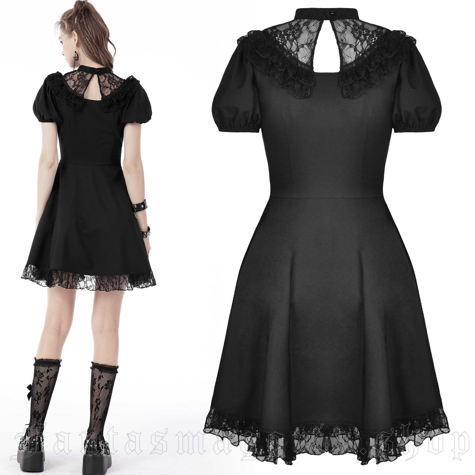 Dark In Love Saint Goth Dress – Bild 2