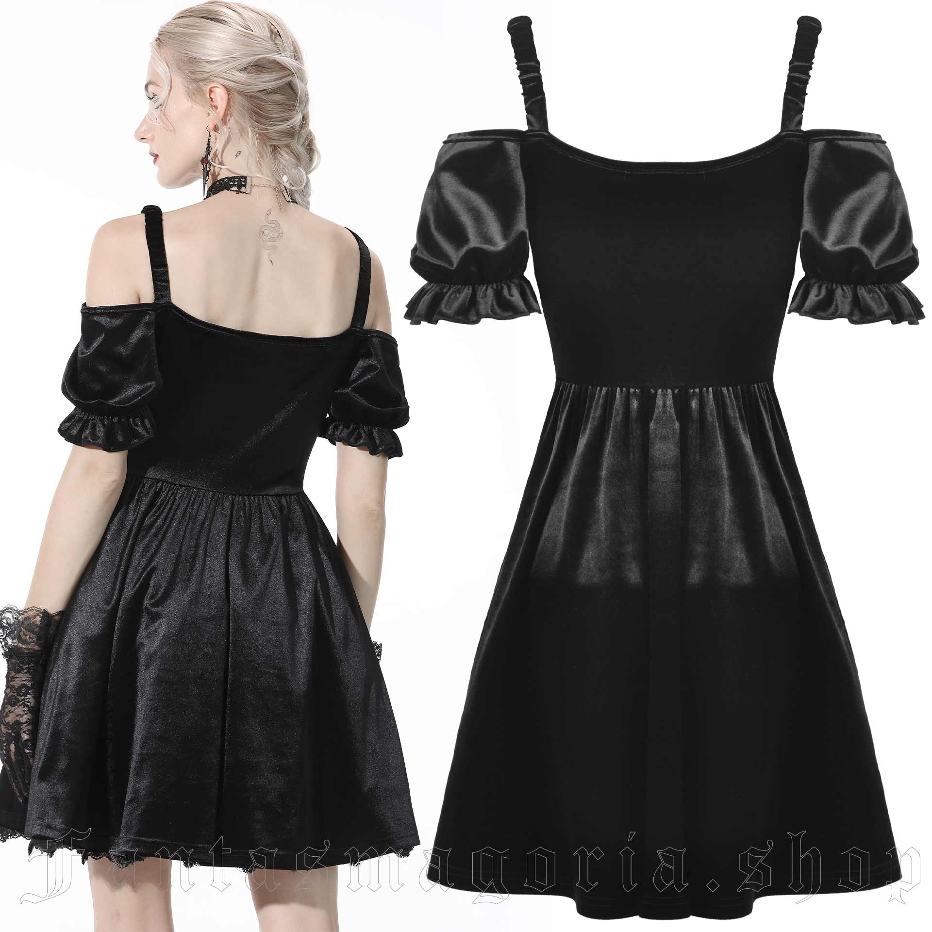 Dark In Love Gothic Requiem Dress – Bild 2