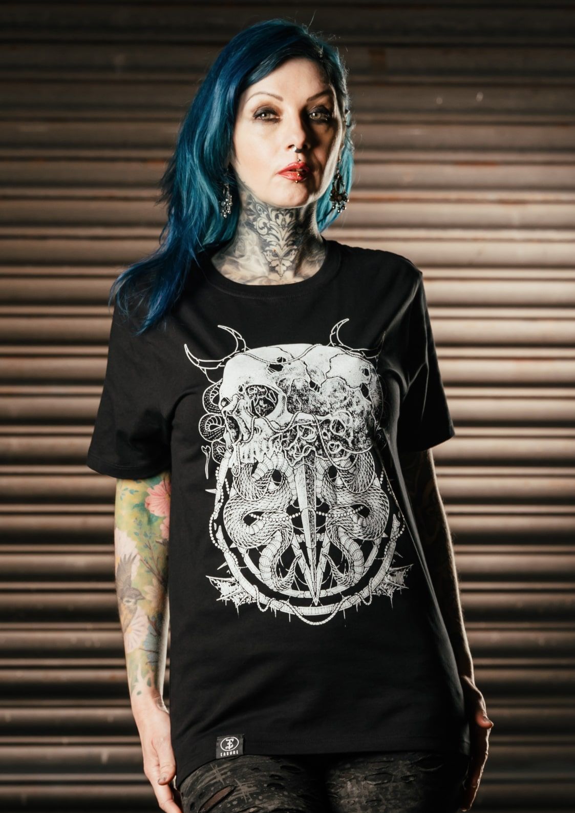 Easure The Skull T-Shirt – Bild 2