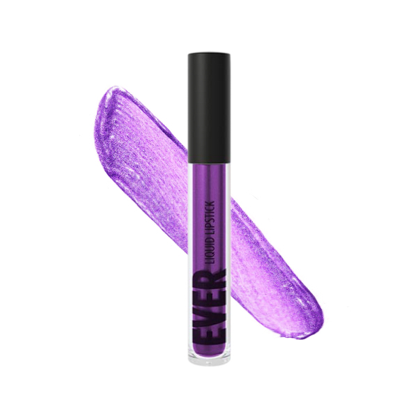 Ever Liquid Lipstick Loki Purple Metallic – Bild 3