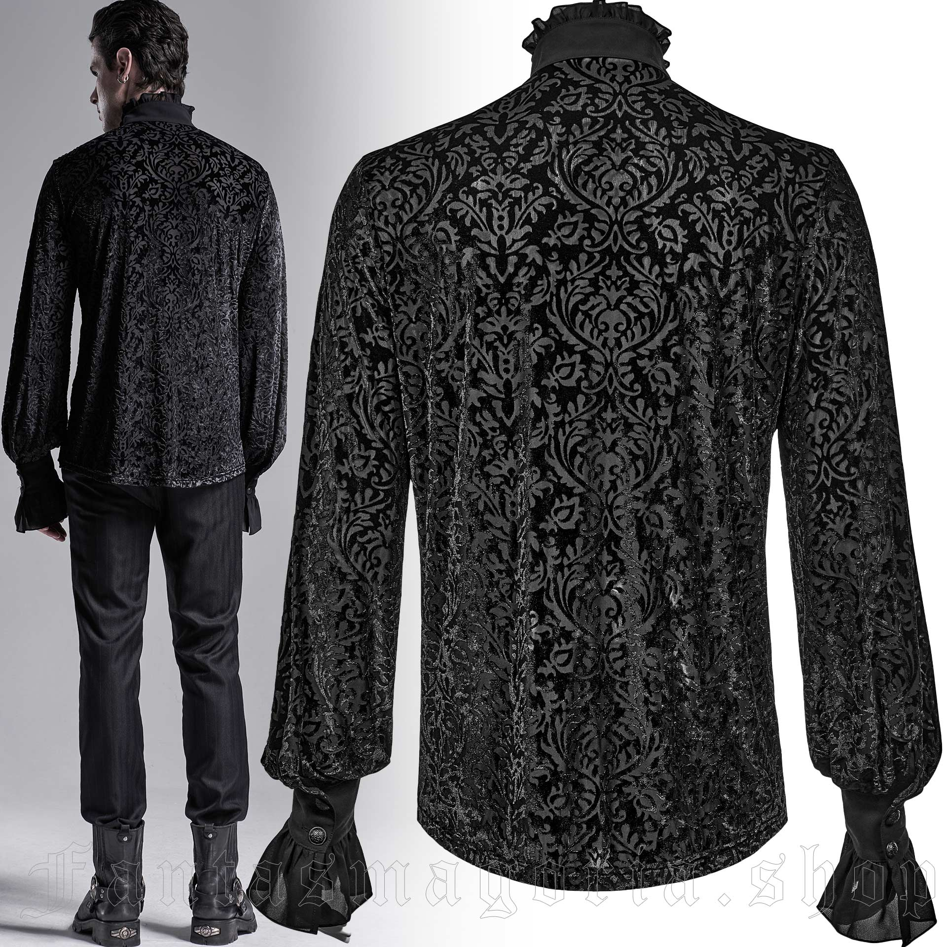Punk Rave Clandestine Shirt – Bild 2