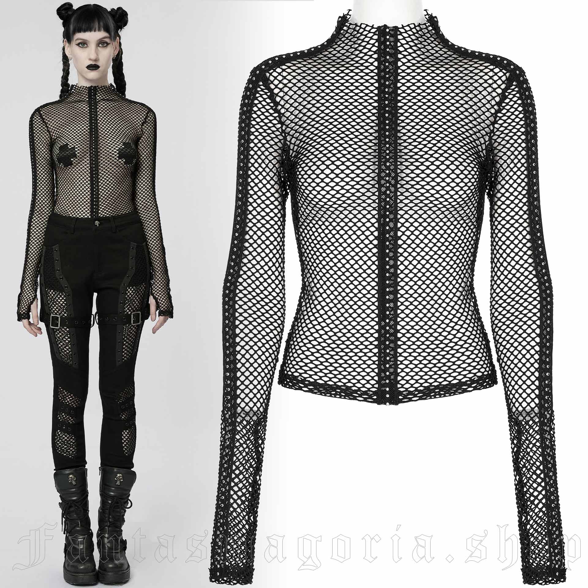 Punk Rave Rave Slave Top