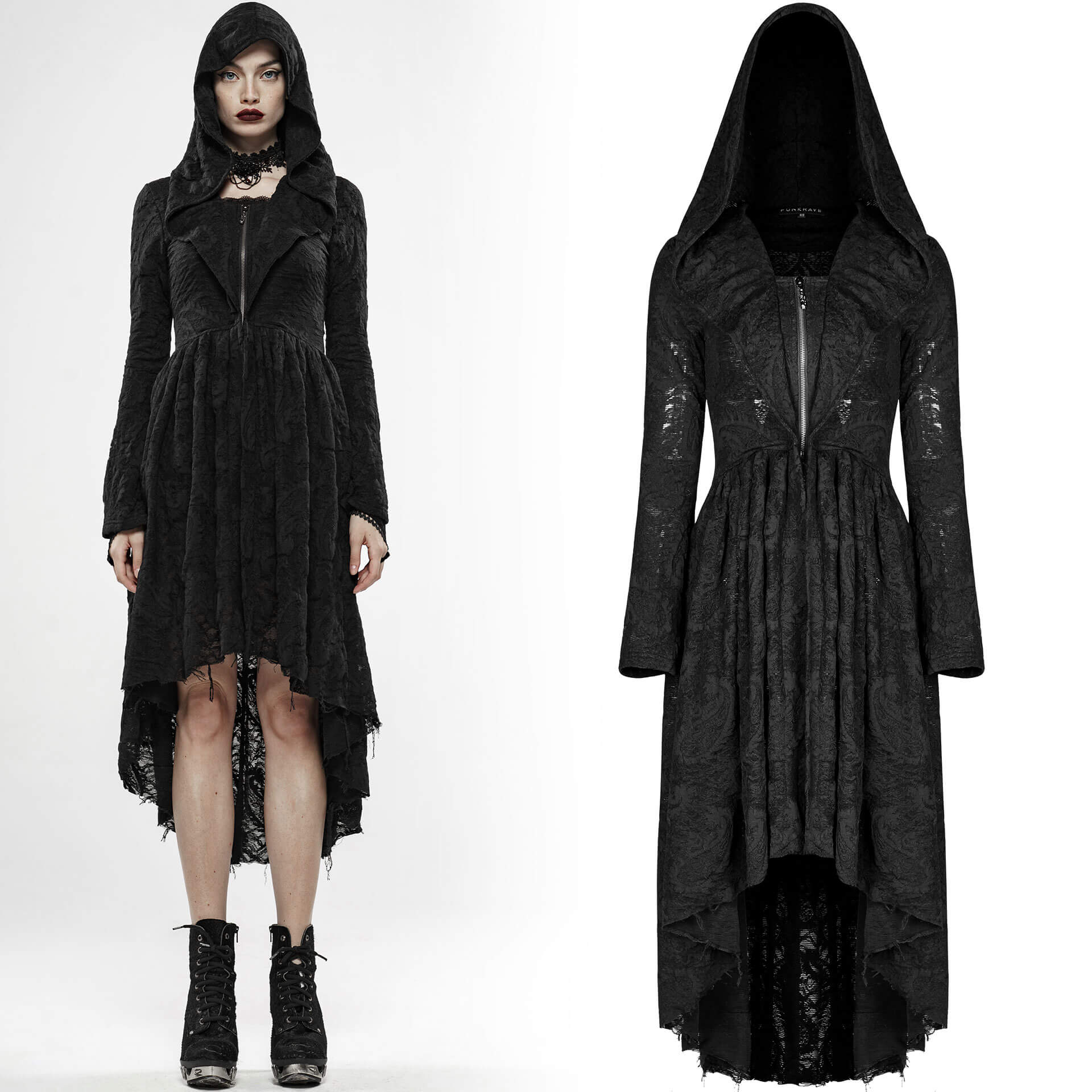 Punk Rave Vampyria Coat Dress