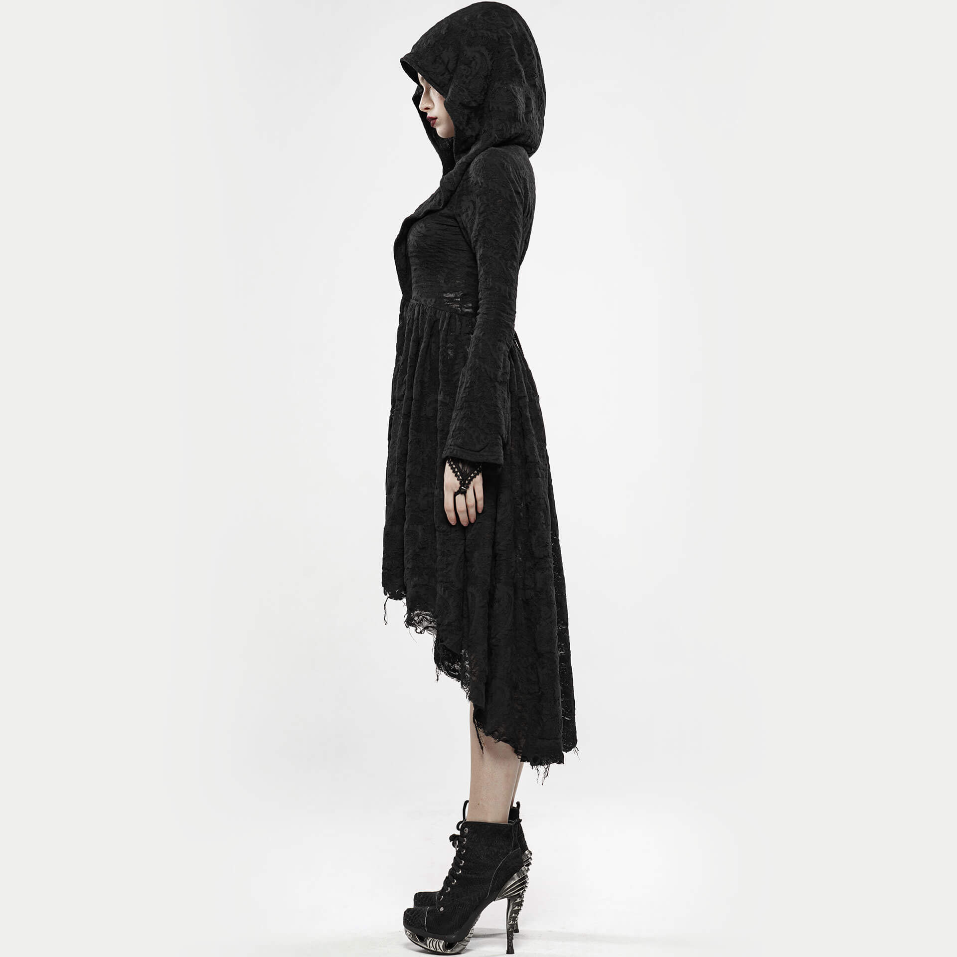 Punk Rave Vampyria Coat Dress – Bild 2