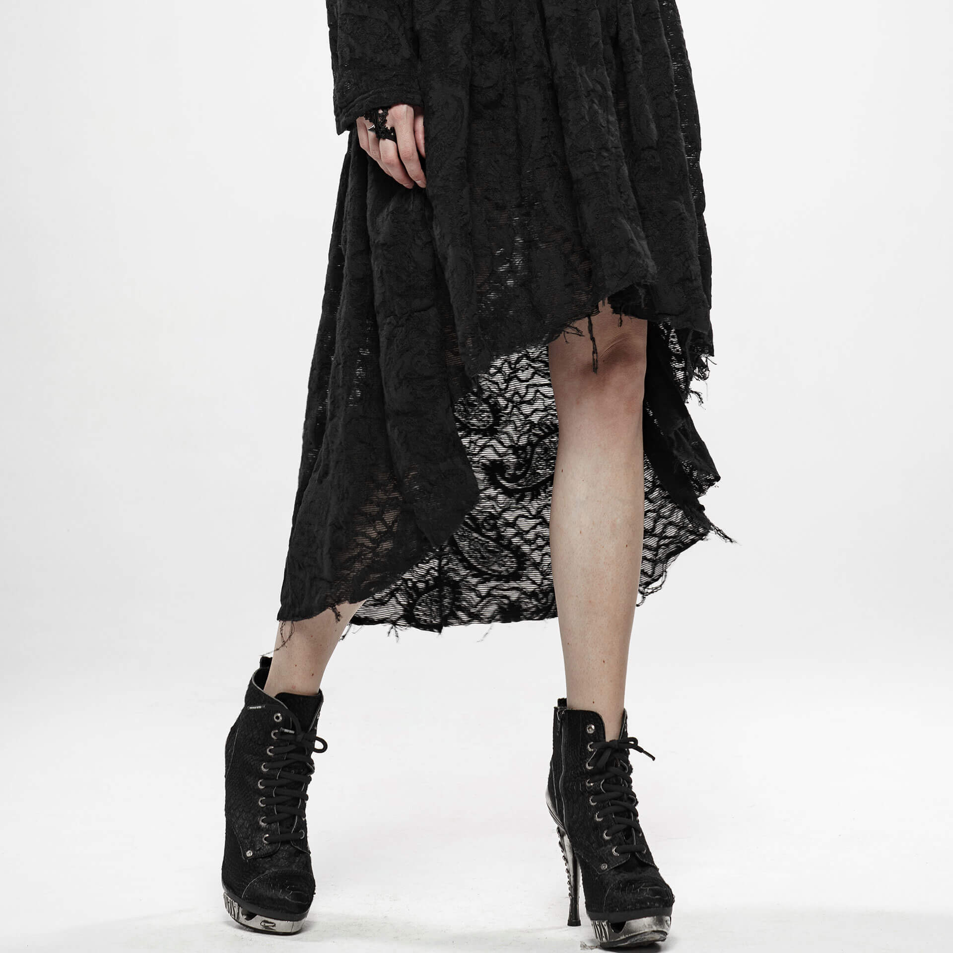 Punk Rave Vampyria Coat Dress – Bild 4