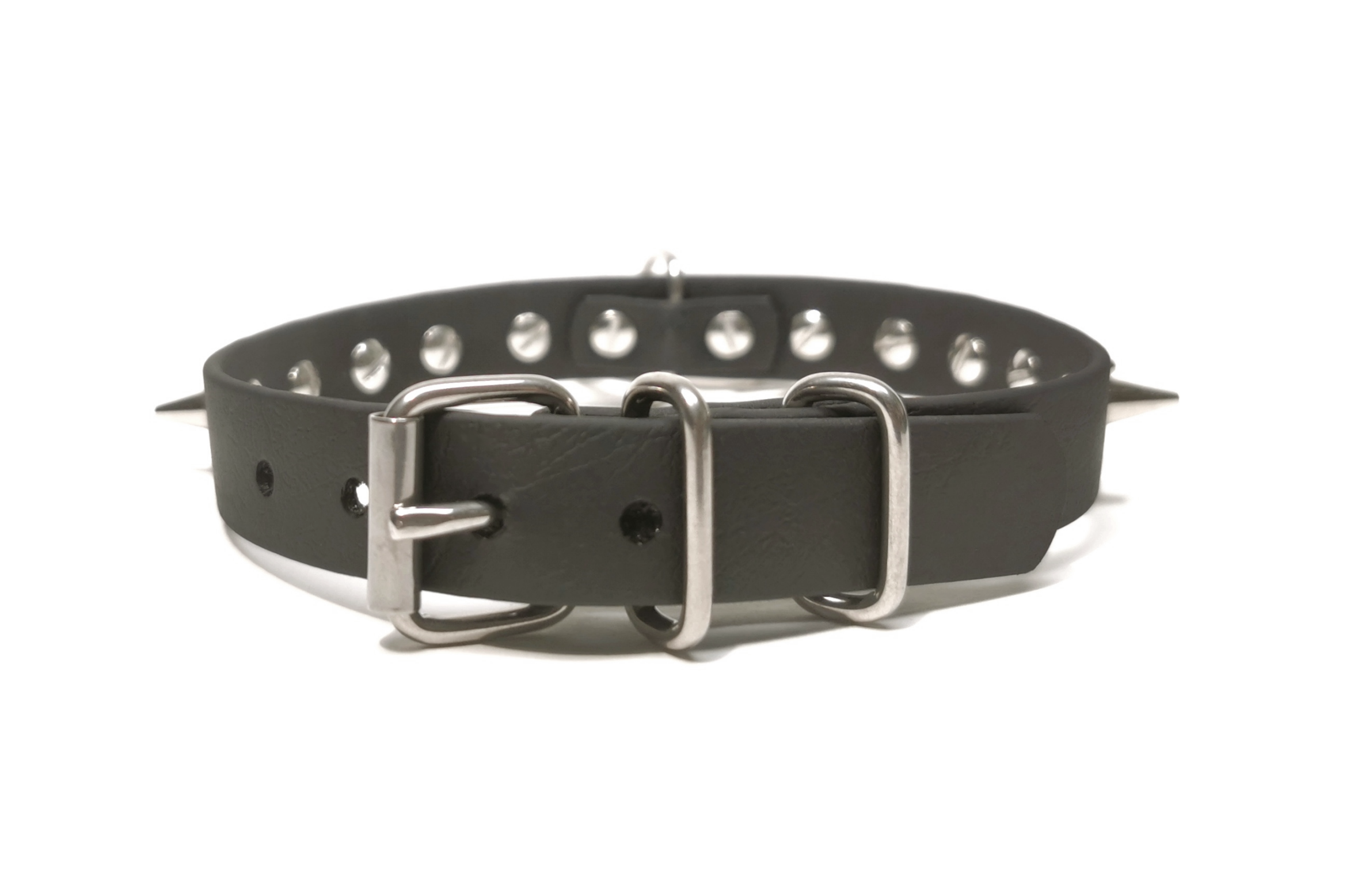 Sacred Sins Choker mit O-Ring und Spikes – Bild 3