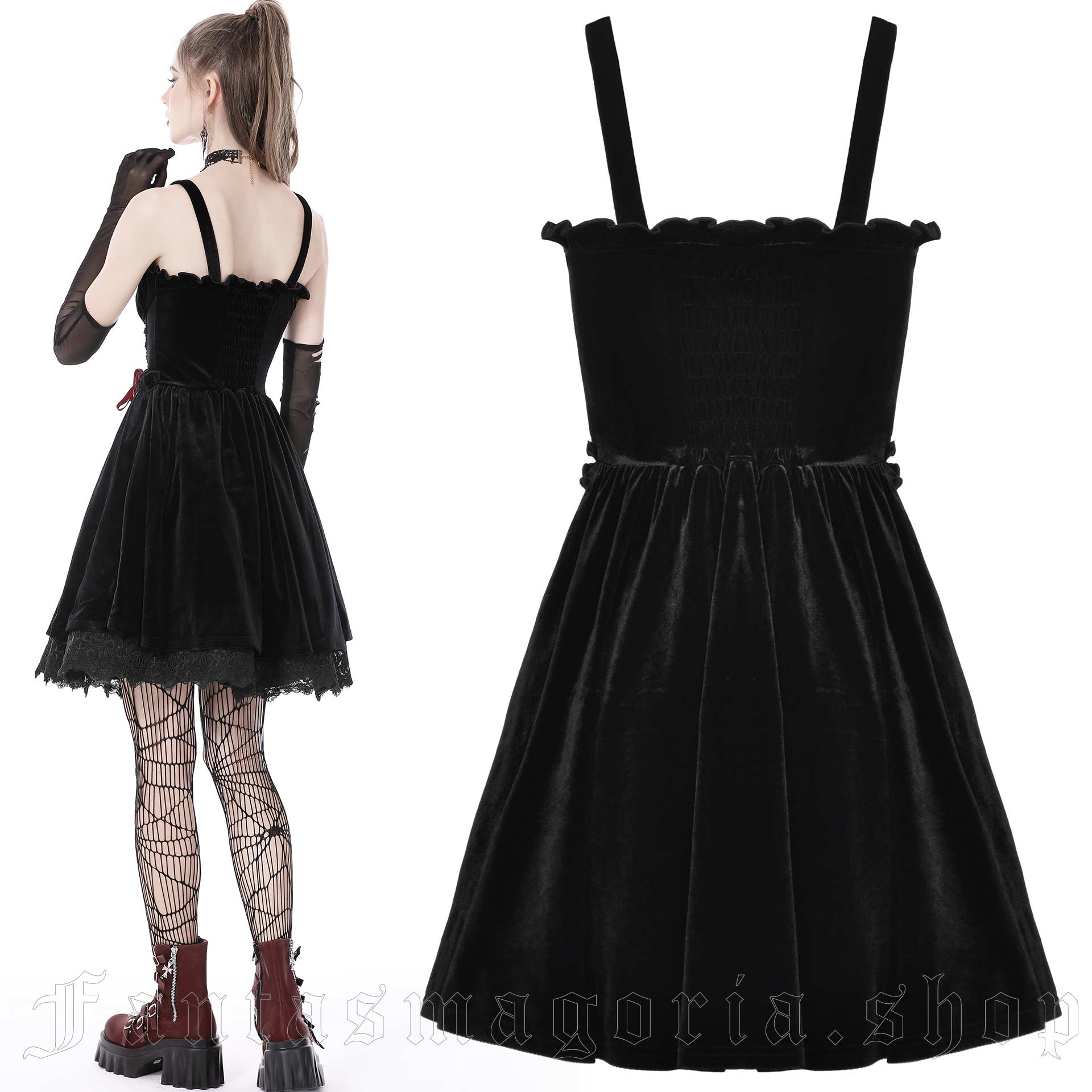 Dark In Love Lilitha Dress – Bild 2