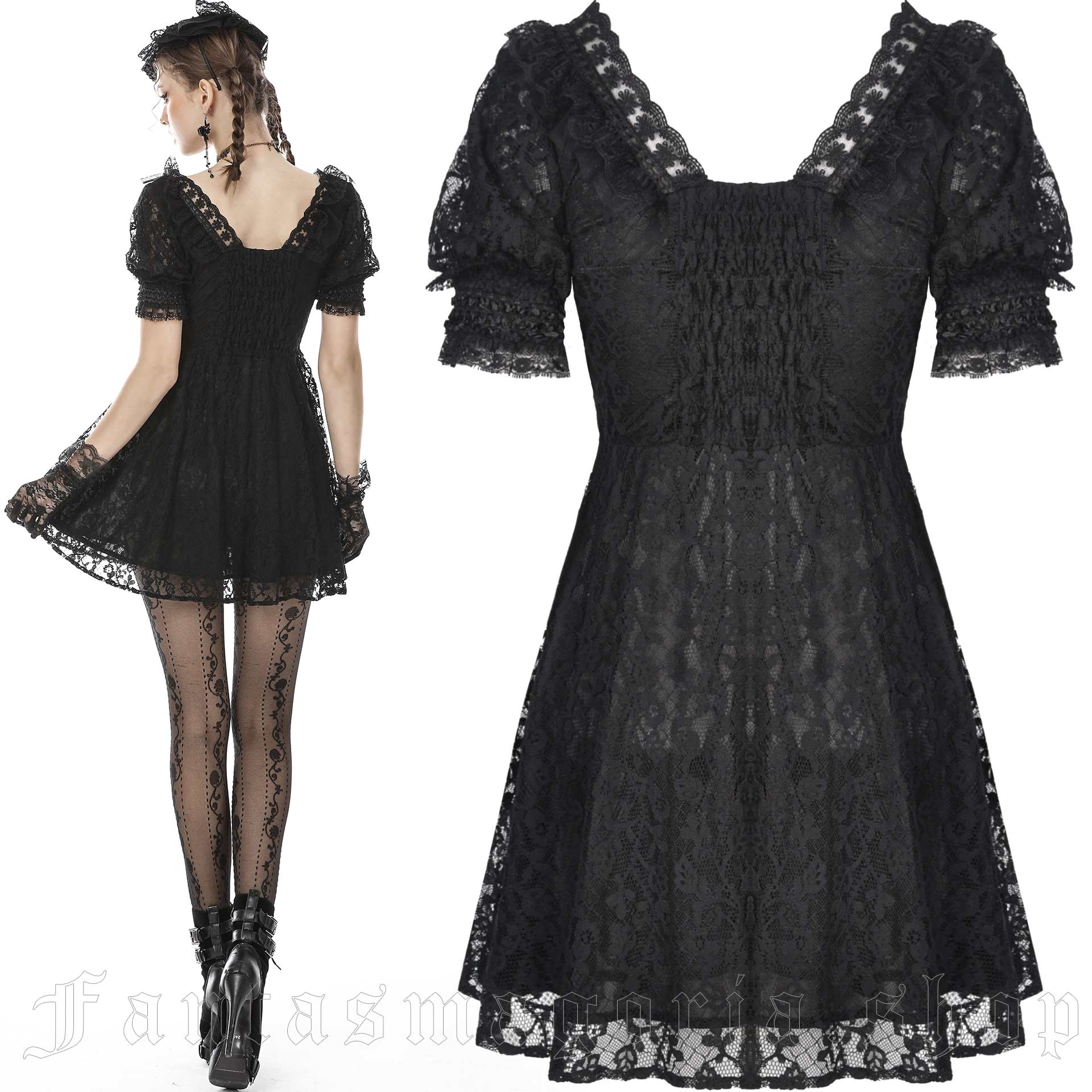 Dark In Love Belinda Dress – Bild 2