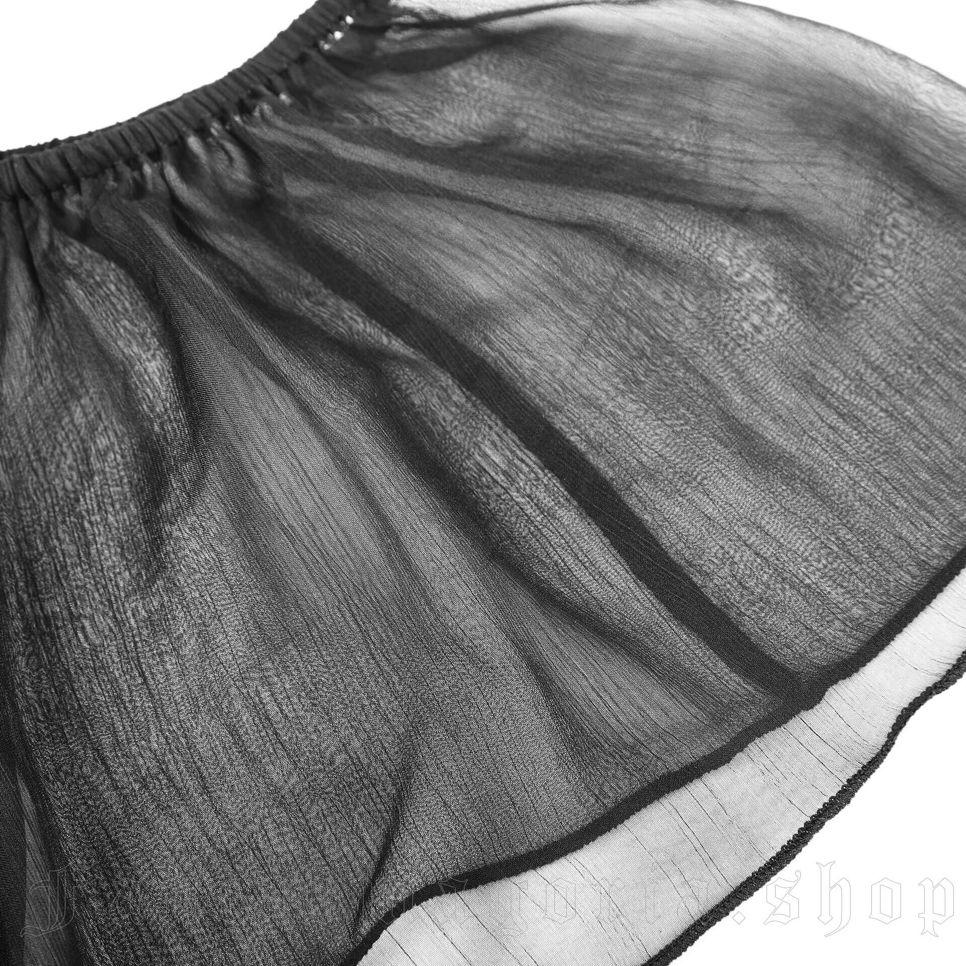Punk Rave Black Moth Dress – Bild 4