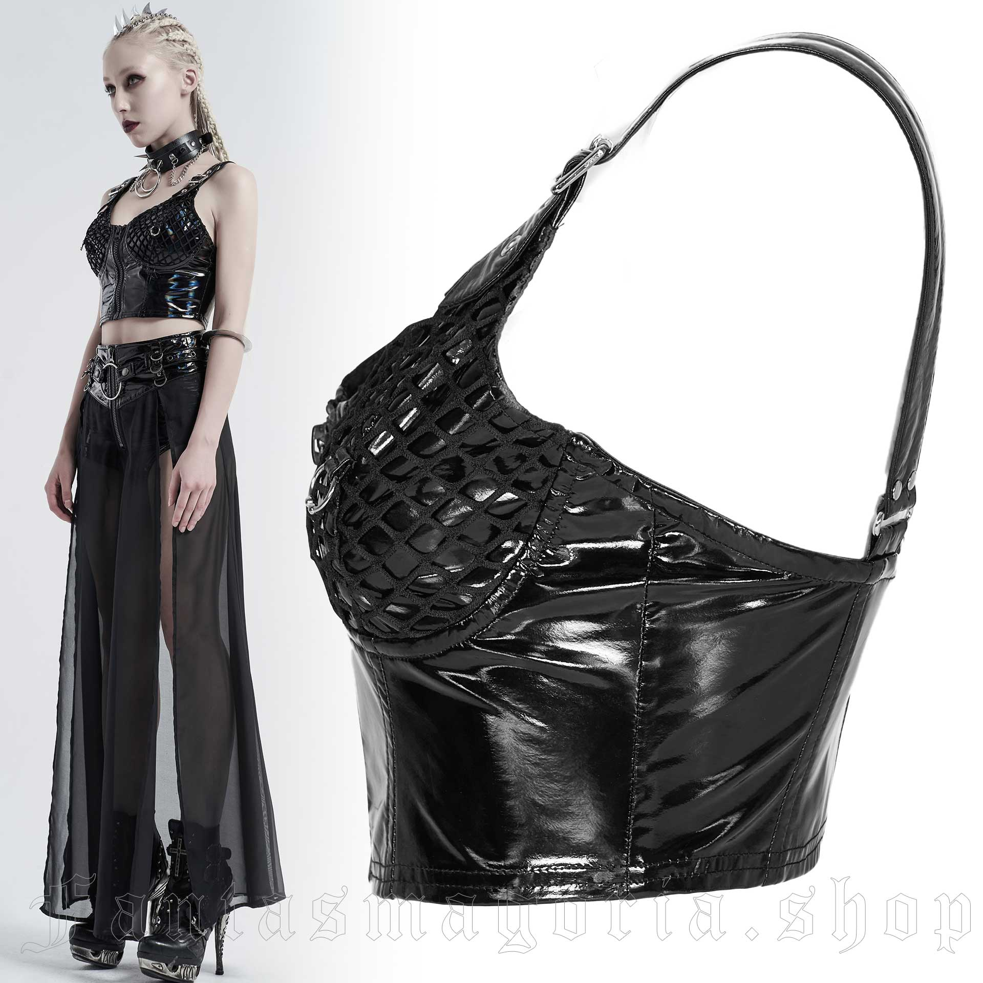 Punk Rave ClubbeXXX Top – Bild 3