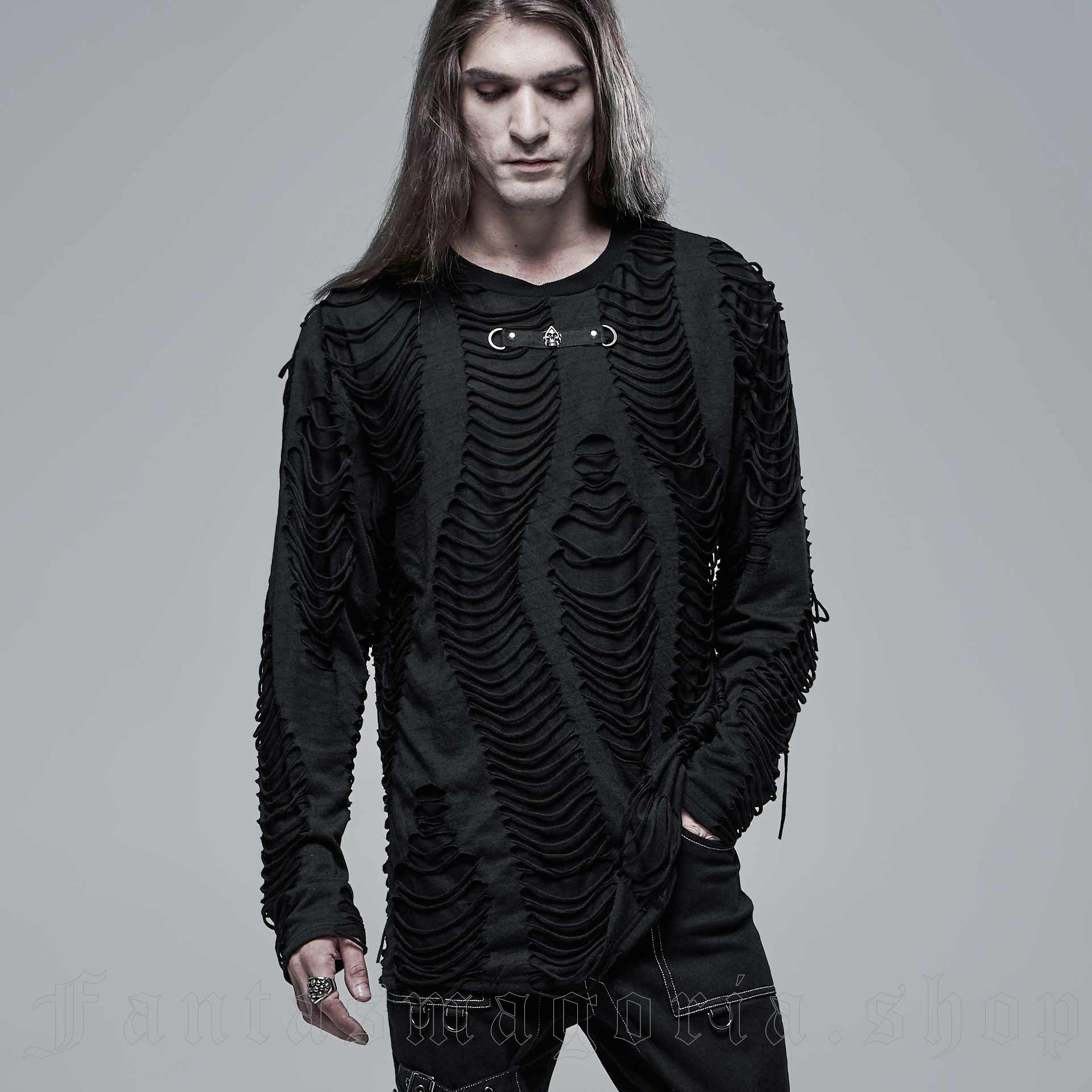 Punk Rave Distressed Mind Shirt – Bild 3