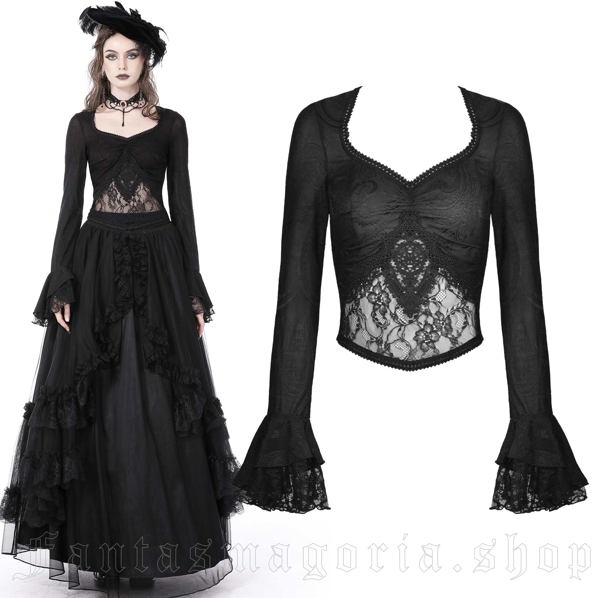 Dark In Love Eleamore Top
