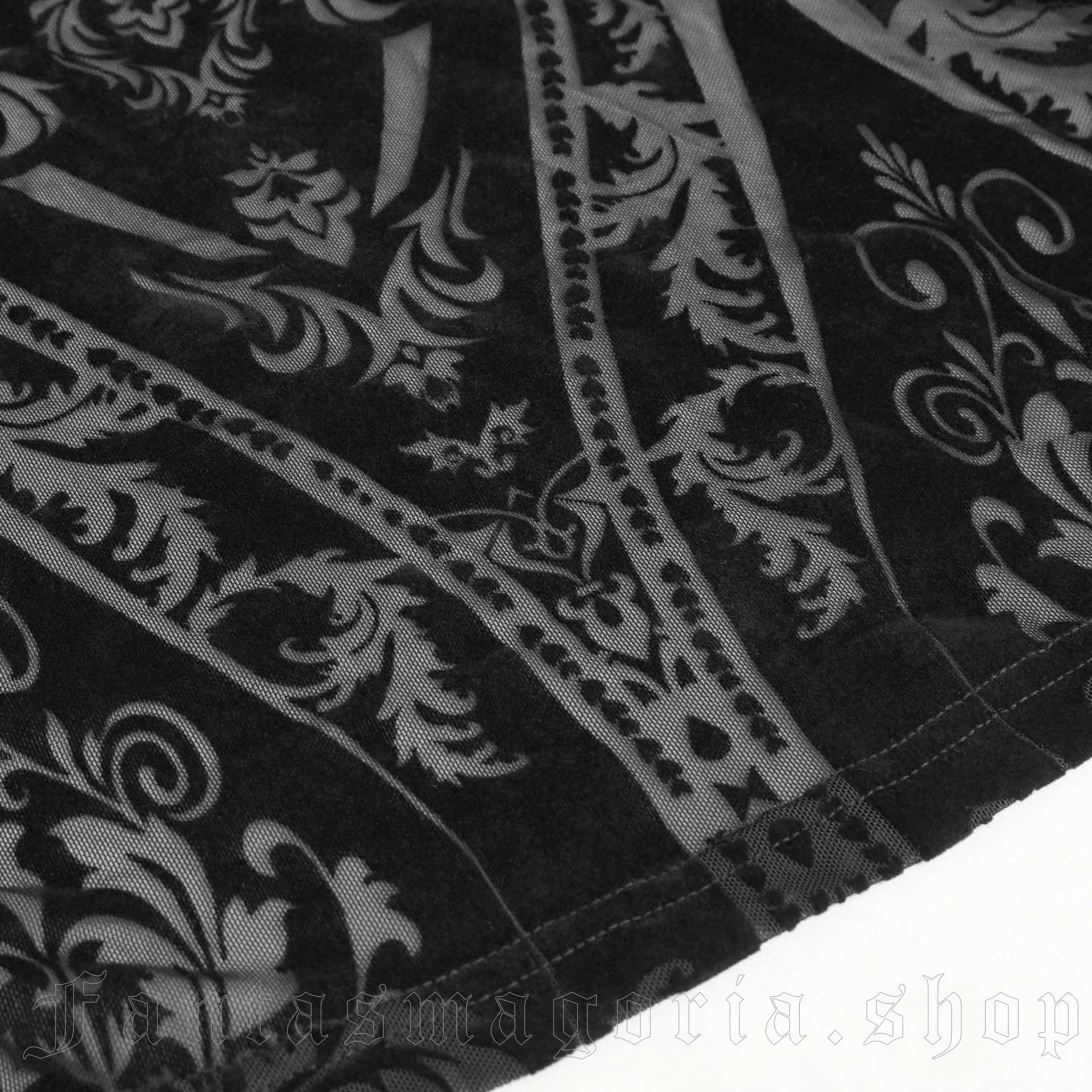 Devil Fashion Divina Gothic Tunic Dress – Bild 4