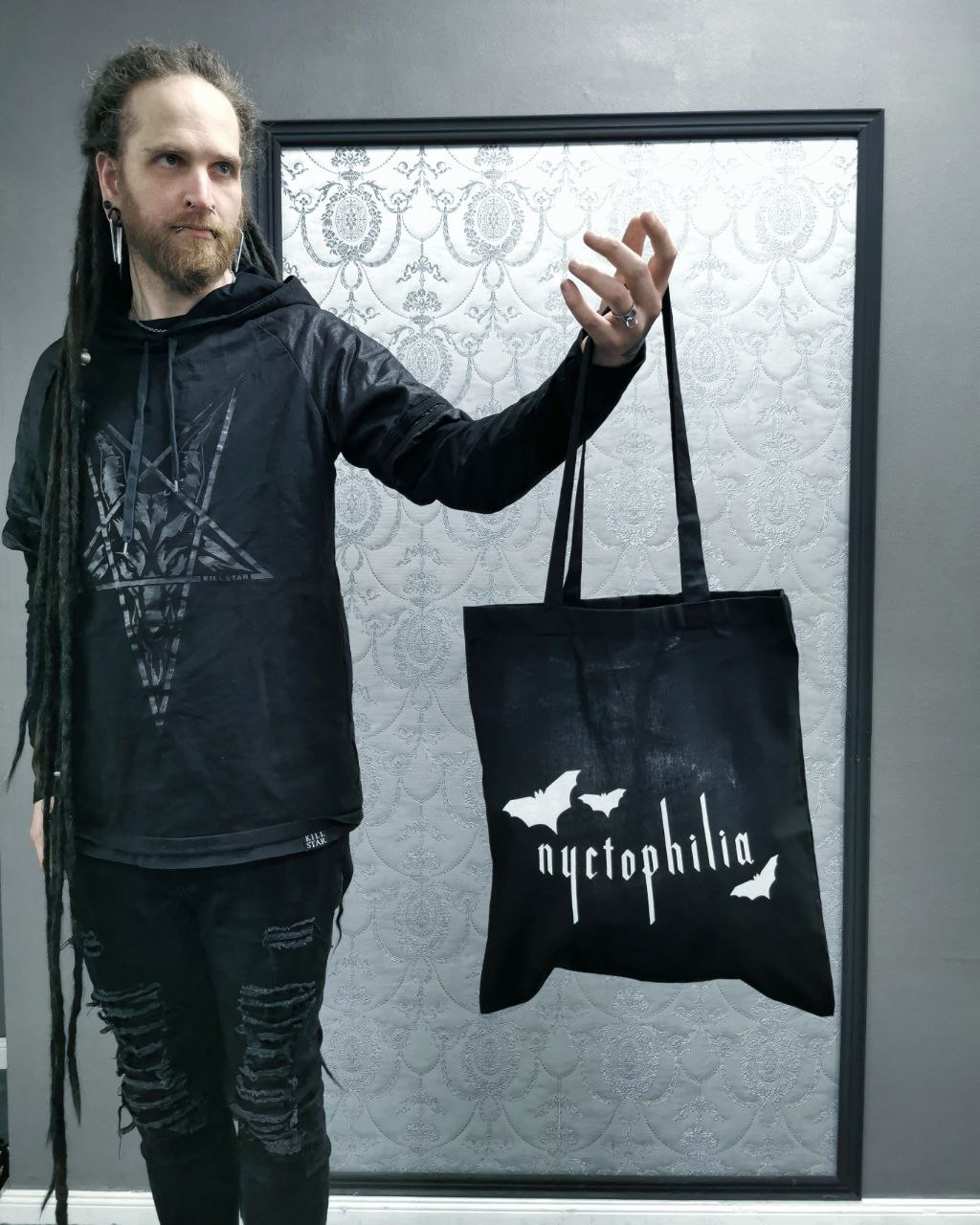 Nyctophilia Jutebeutel Limited Bats Edition – Bild 2
