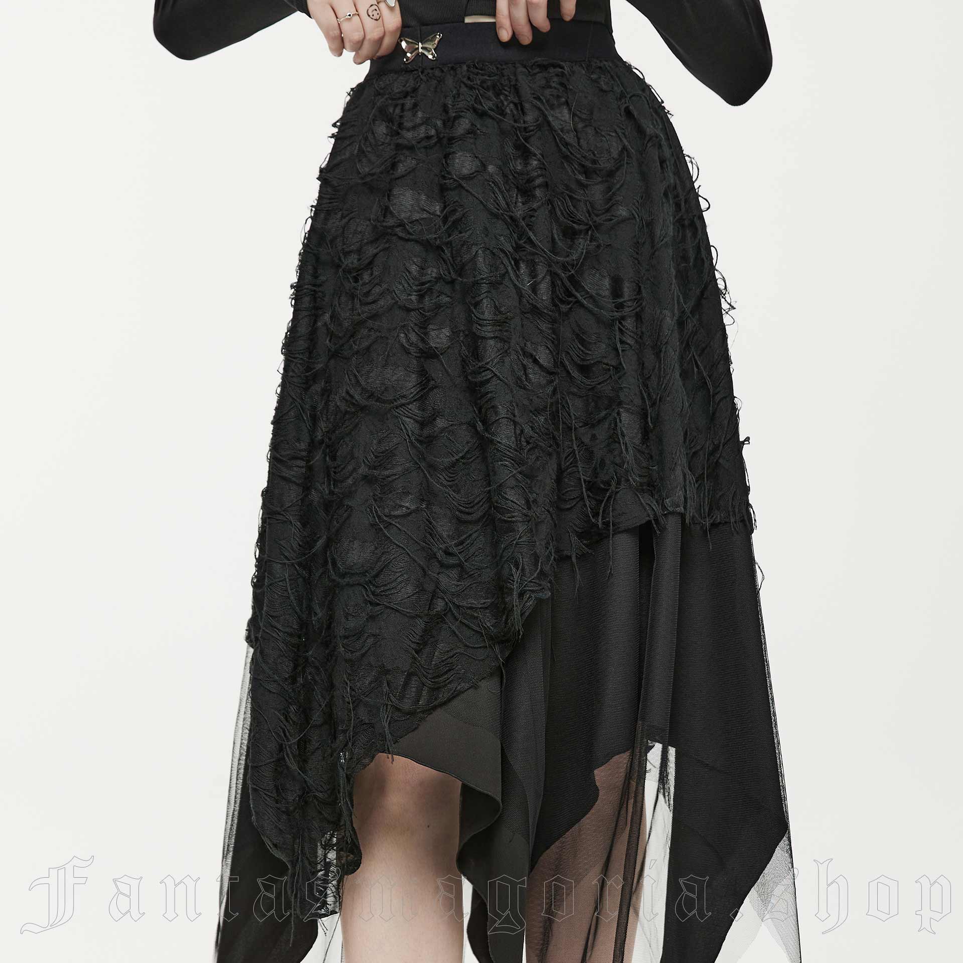 Punk Rave Beautiul Disaster Skirt – Bild 4